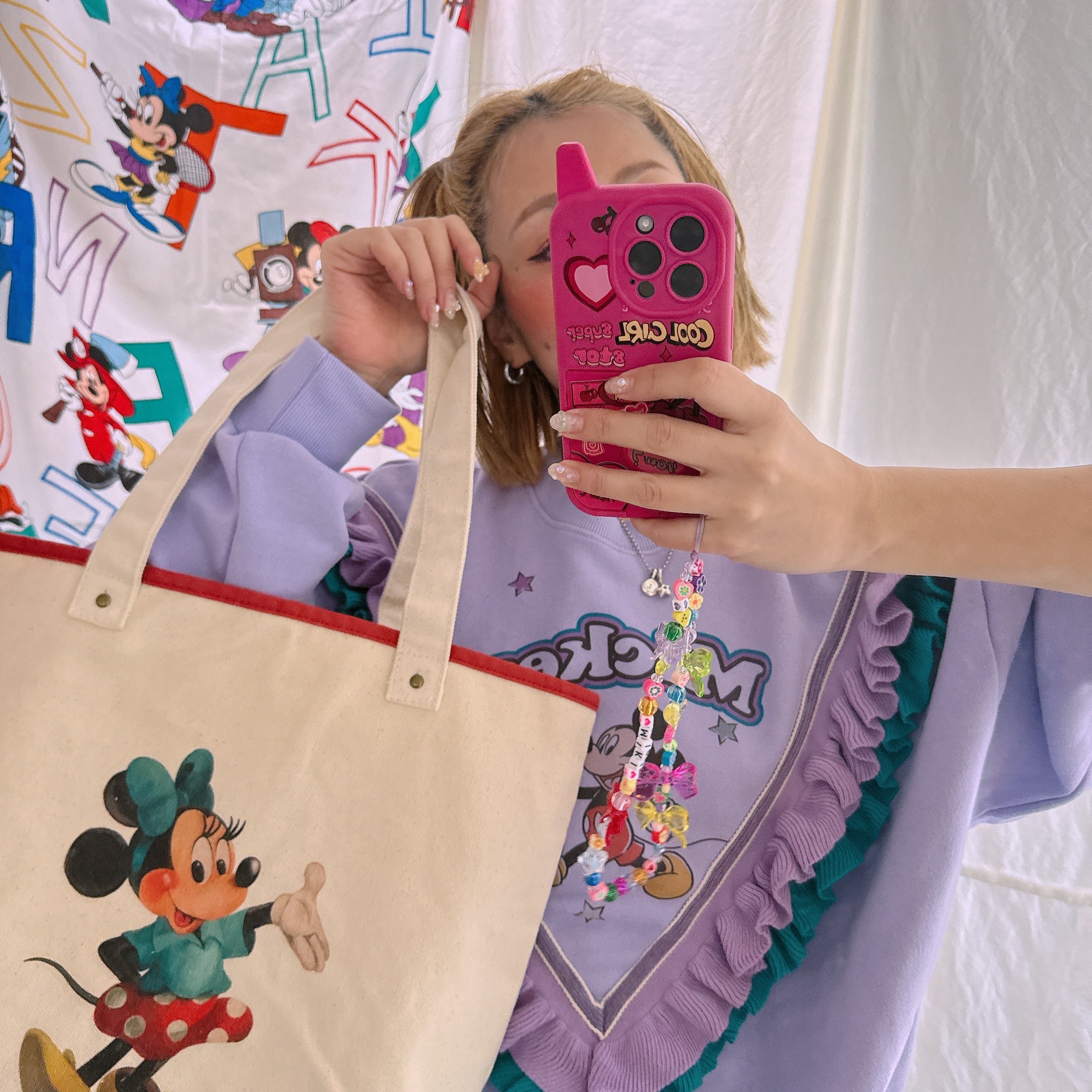 即納 American Paradiseディズニーシリーズ ビッグトートバッグ