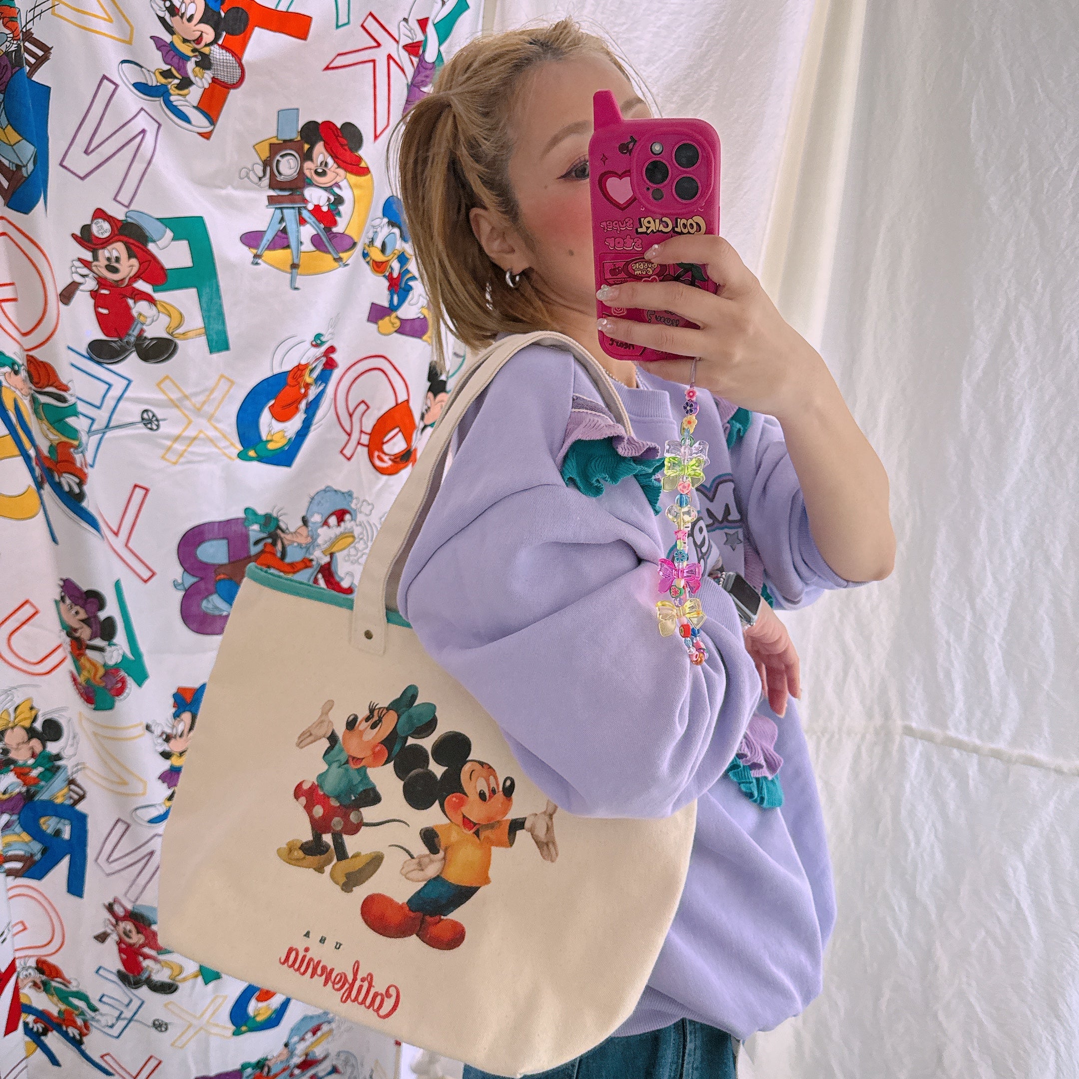 即納 American Paradiseディズニーシリーズ ビッグトートバッグ