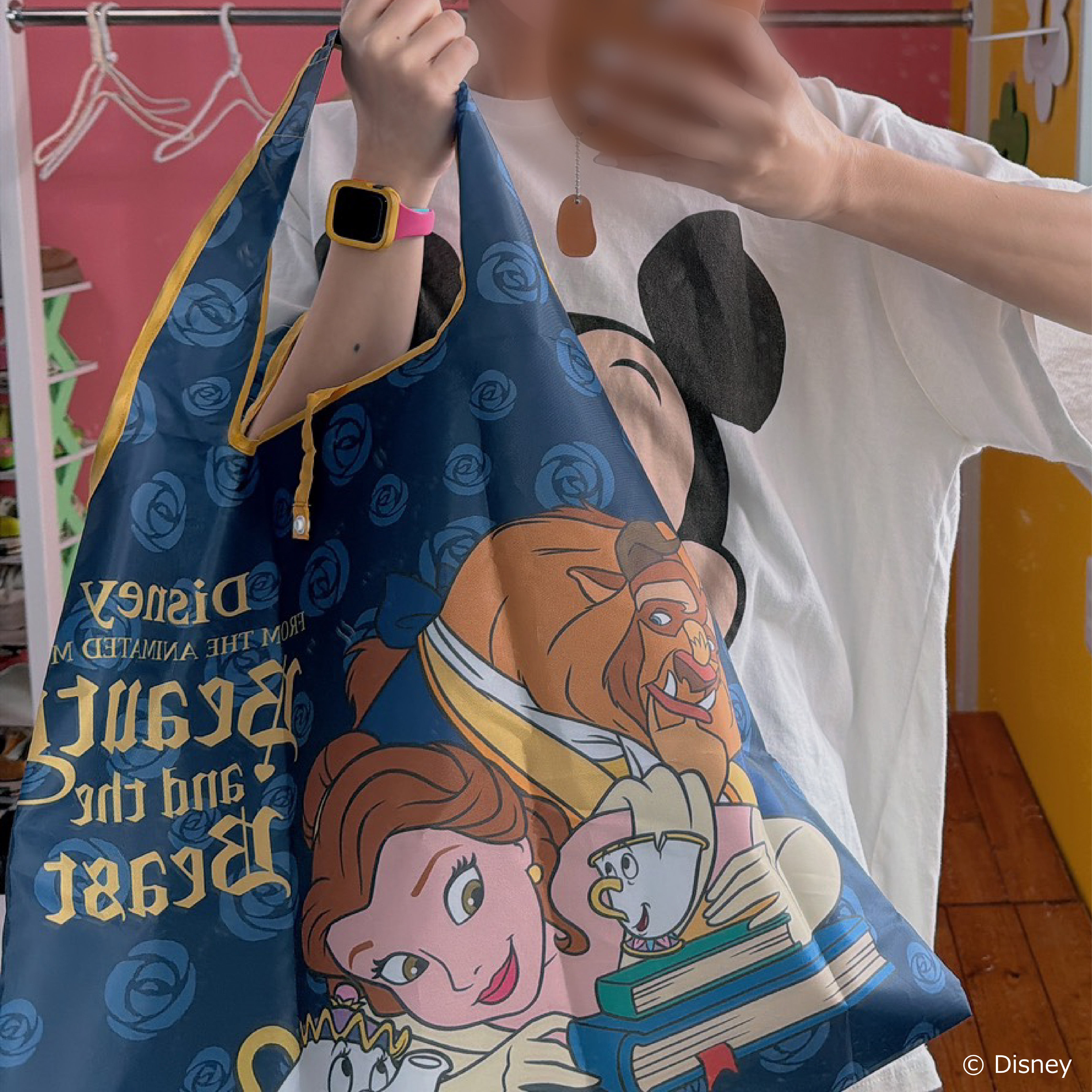 即納 4色2サイズ ディズニーショッピングバッグ 4〜5営業日で出荷予定