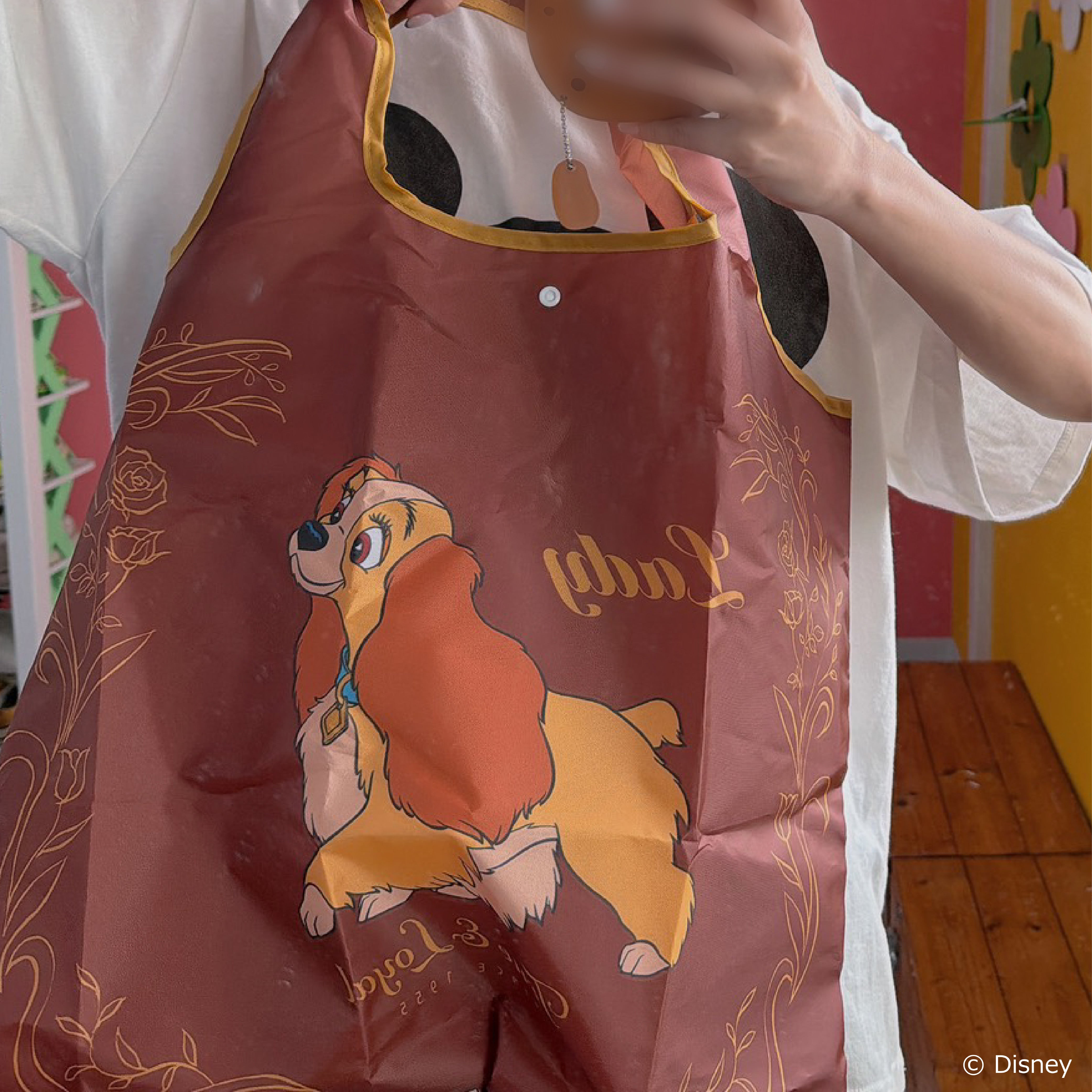 即納 4色2サイズ ディズニーショッピングバッグ 4〜5営業日で出荷予定