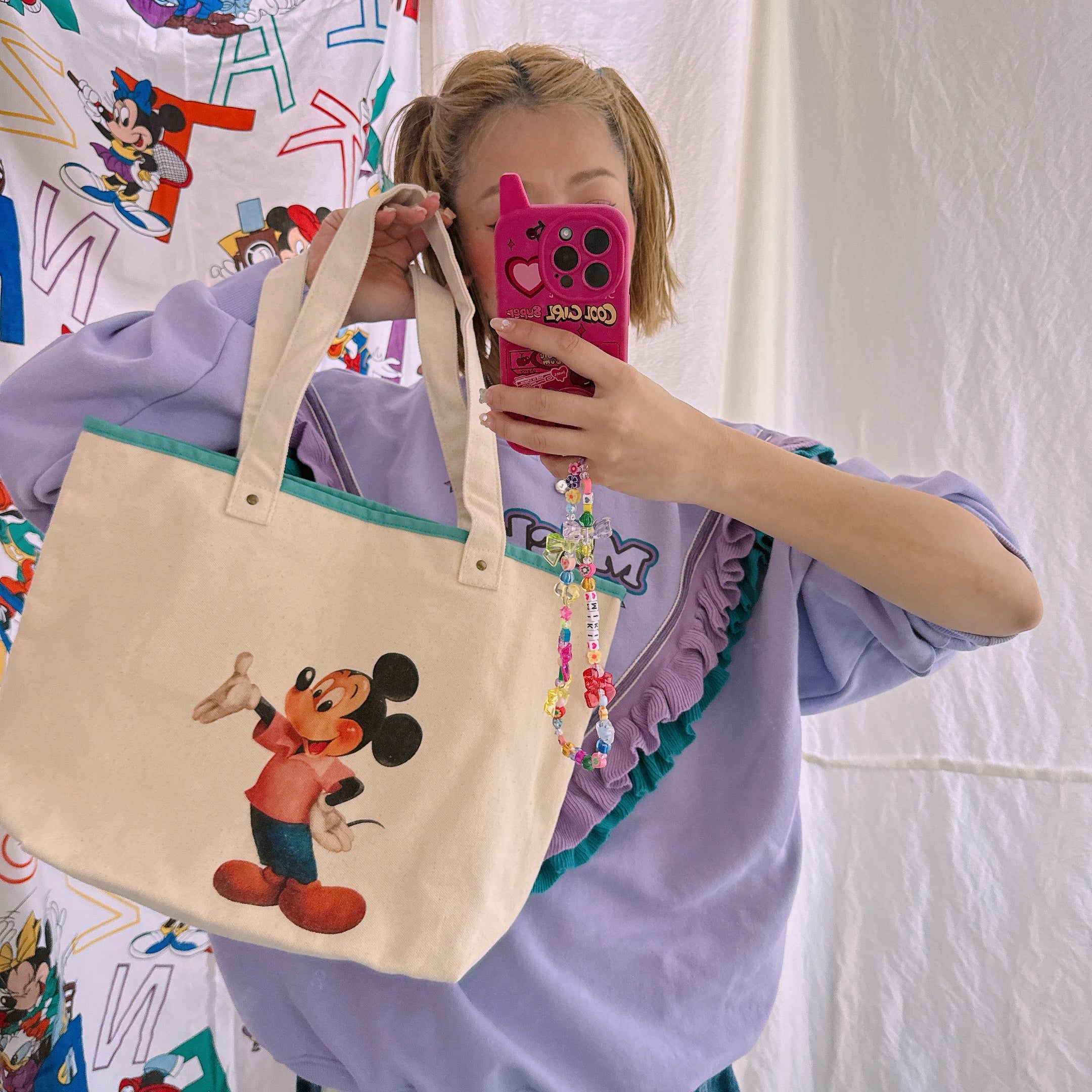 即納 American Paradiseディズニーシリーズ ビッグトートバッグ