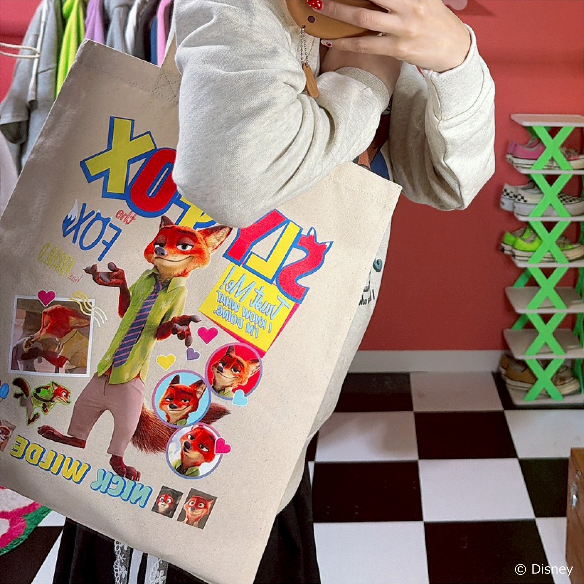 ※上限あり予約※ズートピアニックデザインコレクション トートバッグ 2月下旬頃出荷予定