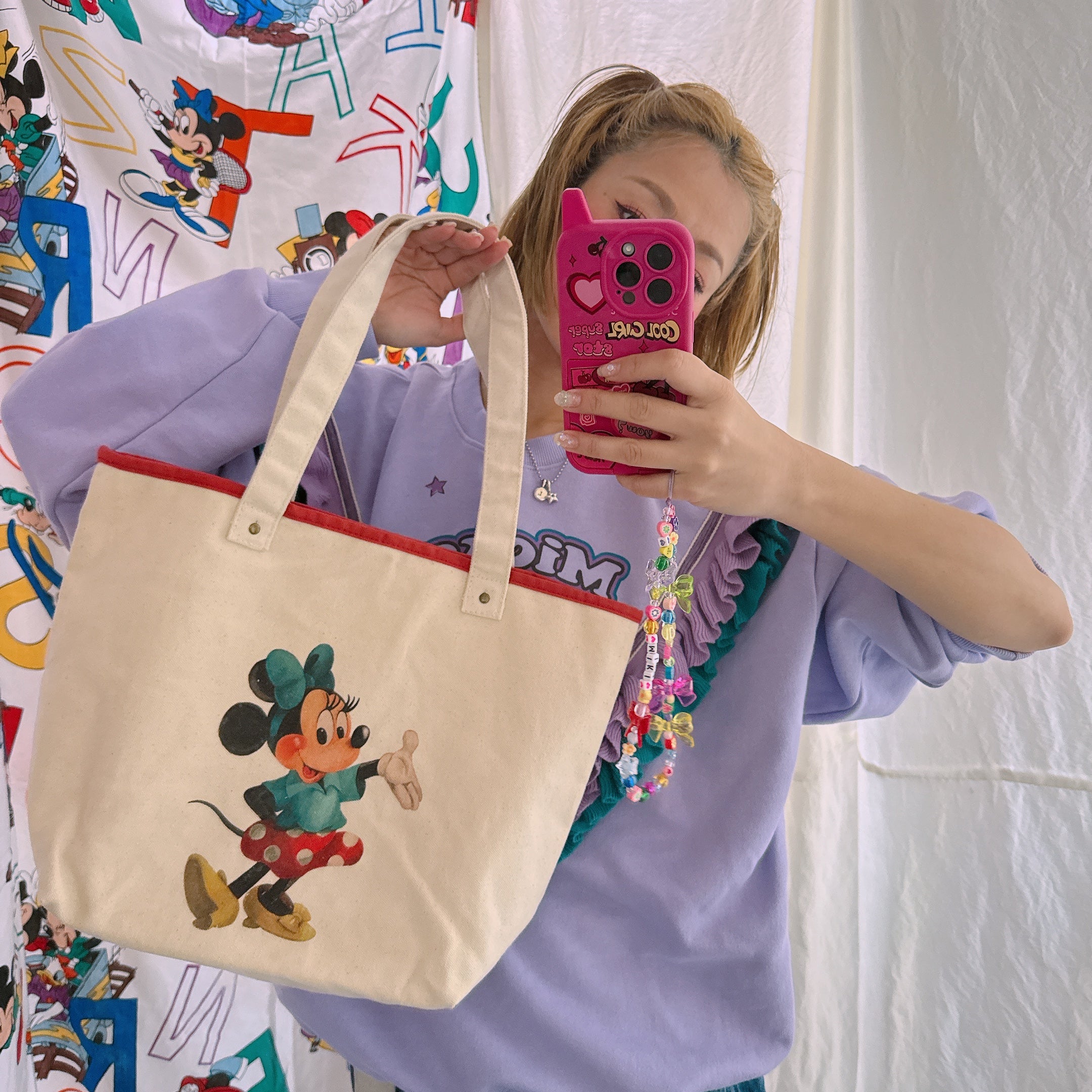 即納 American Paradiseディズニーシリーズ ビッグトートバッグ