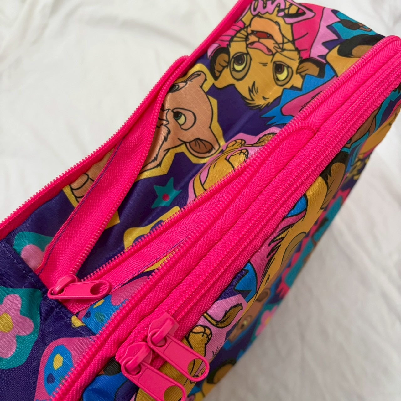 ※上限あり予約※3種類 NOSTALGICA DISNEY 総柄シリーズ圧縮トラベルポーチ 5月中の出荷予定