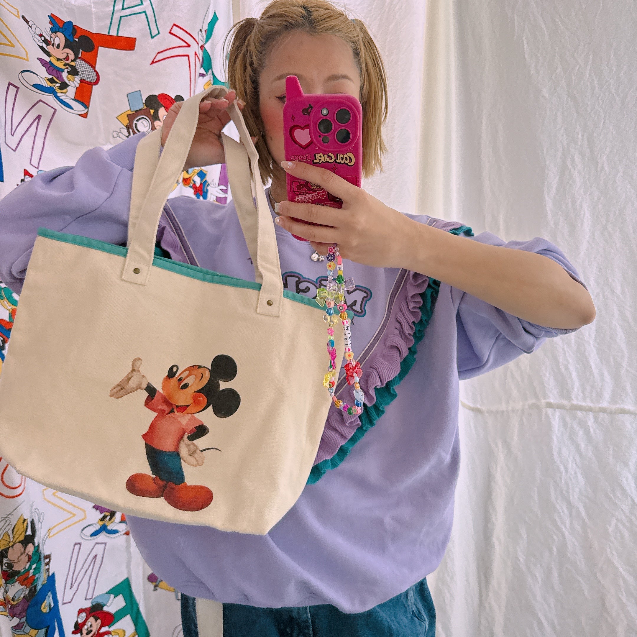 即納 American Paradiseディズニーシリーズ ビッグトートバッグ