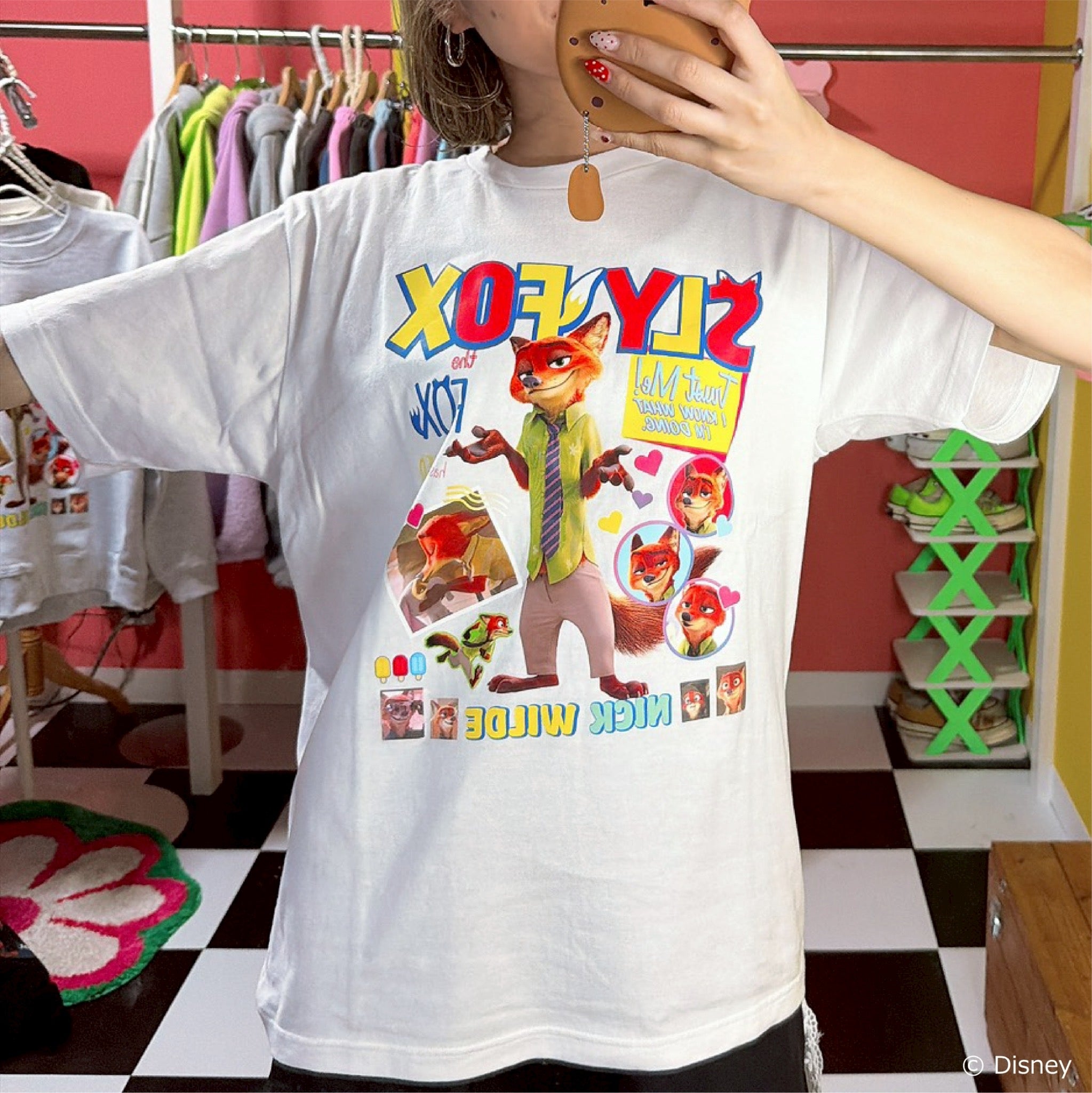 ※上限あり予約※3色 ズートピアニックデザインコレクション Tシャツ 2月下旬頃出荷予定