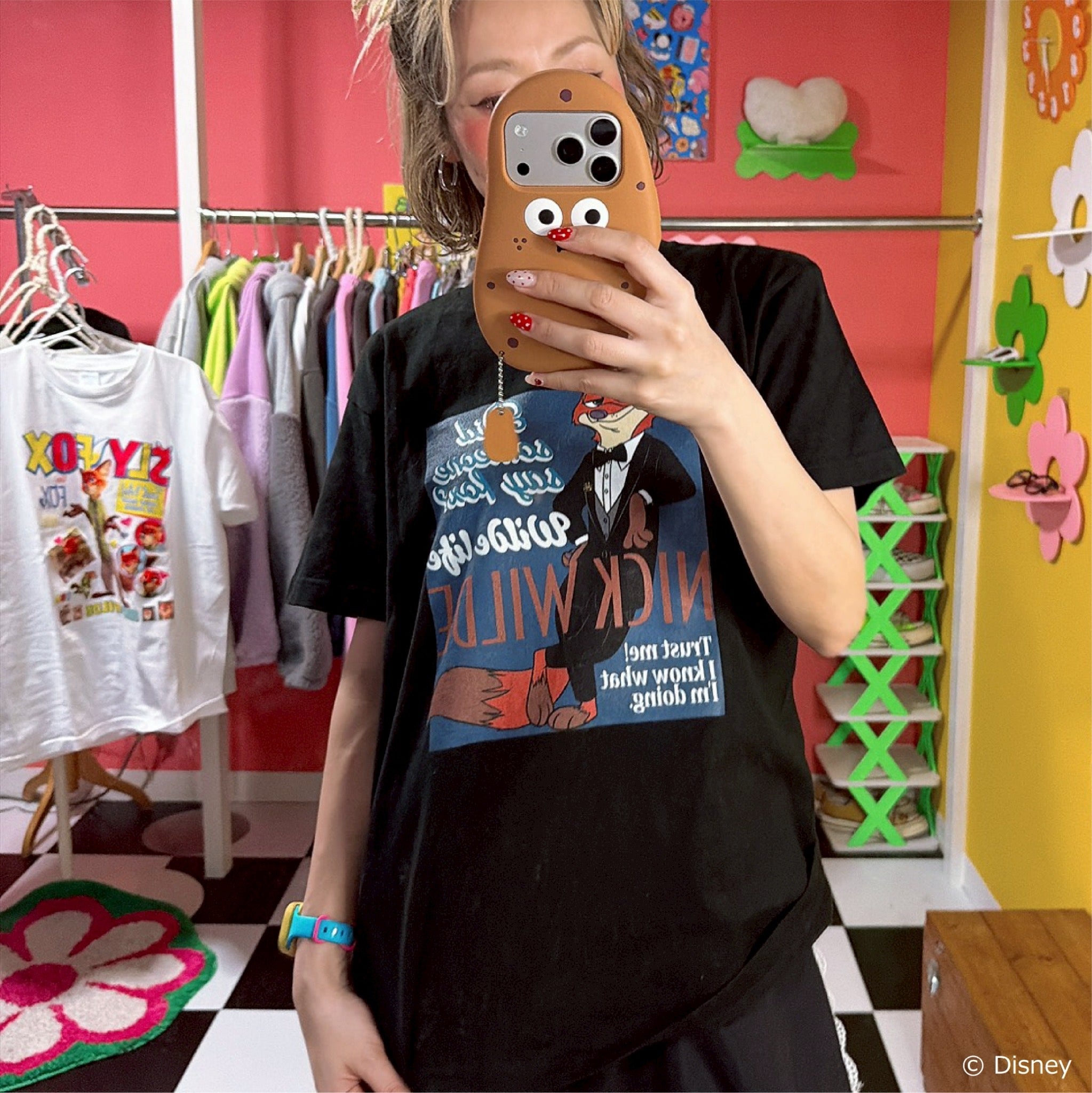 ※上限あり予約※3色 ズートピアニックデザインコレクション Tシャツ 2月下旬頃出荷予定