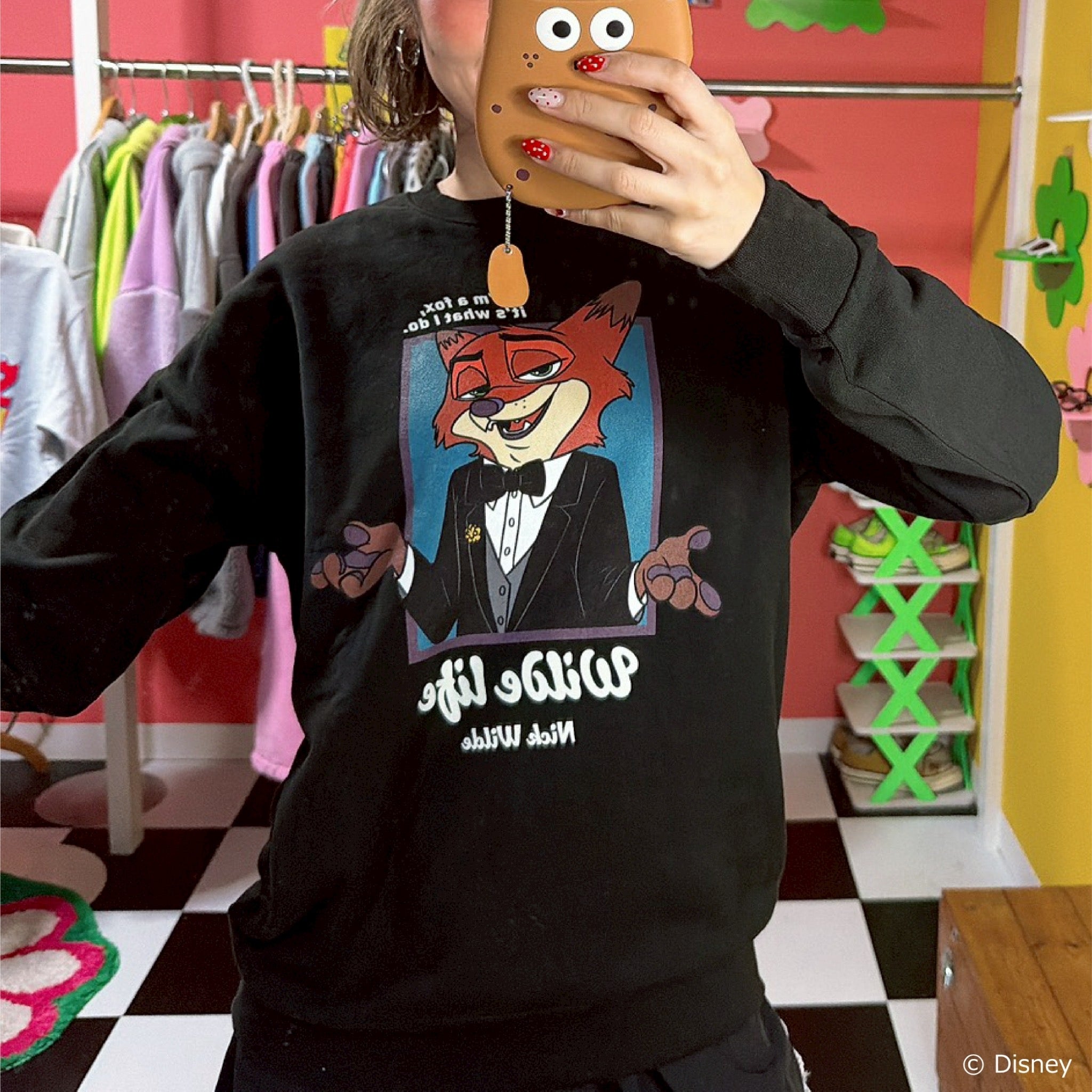 ※上限あり予約※3色 ズートピアニックデザインコレクション スウェット 2月下旬頃出荷予定