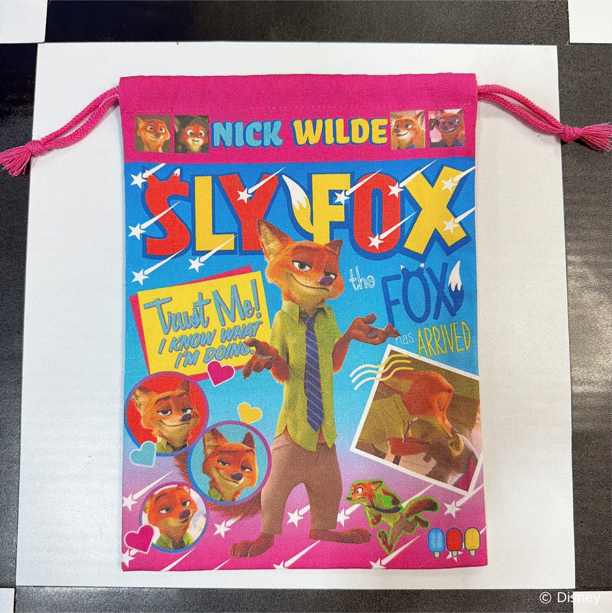 ※上限あり予約※ズートピアニックデザインコレクション 巾着 2月下旬頃出荷予定