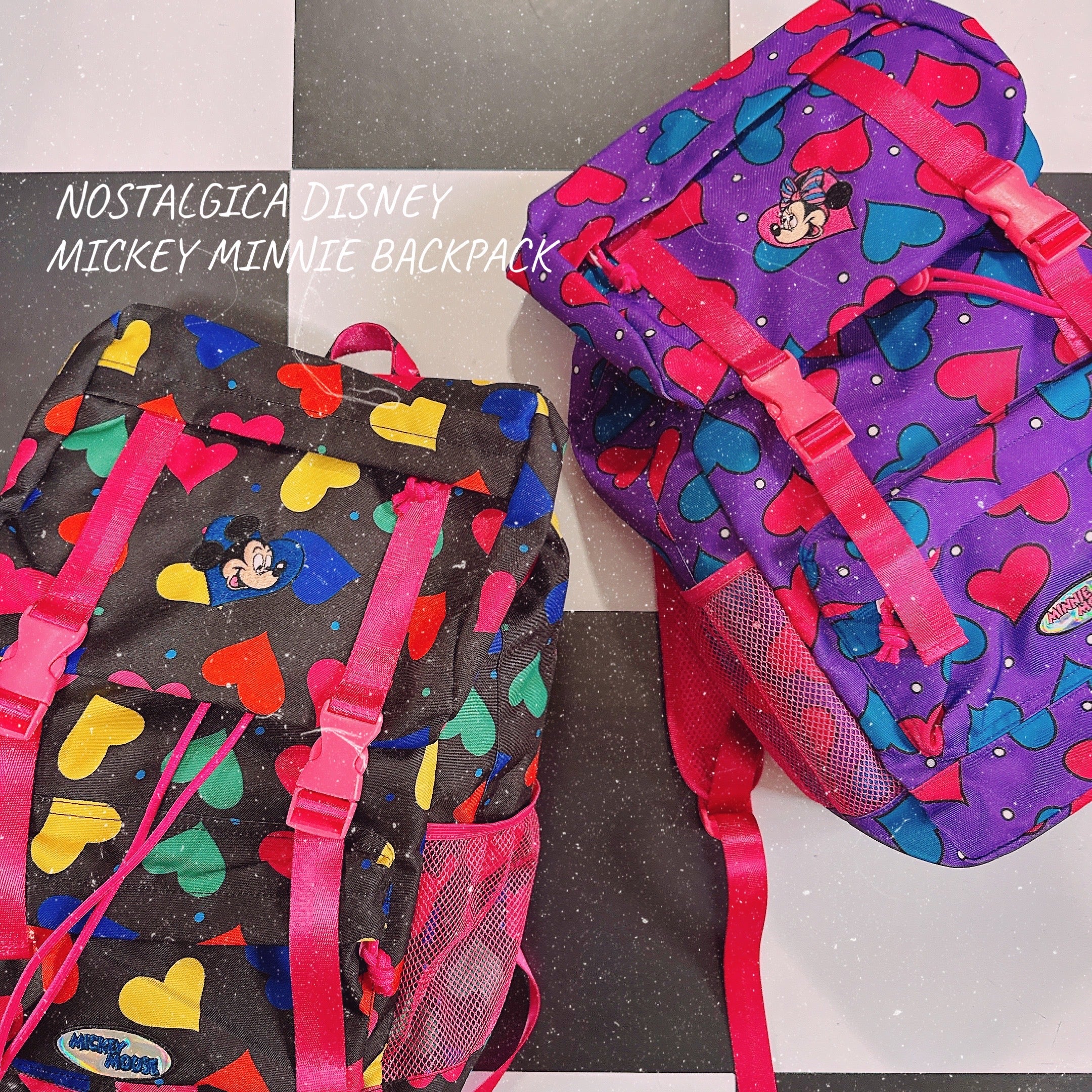 再販即納 2色 NOSTALGICA DISNEY ミキミニシリーズ バッグパック 4~5営業日で出荷予定