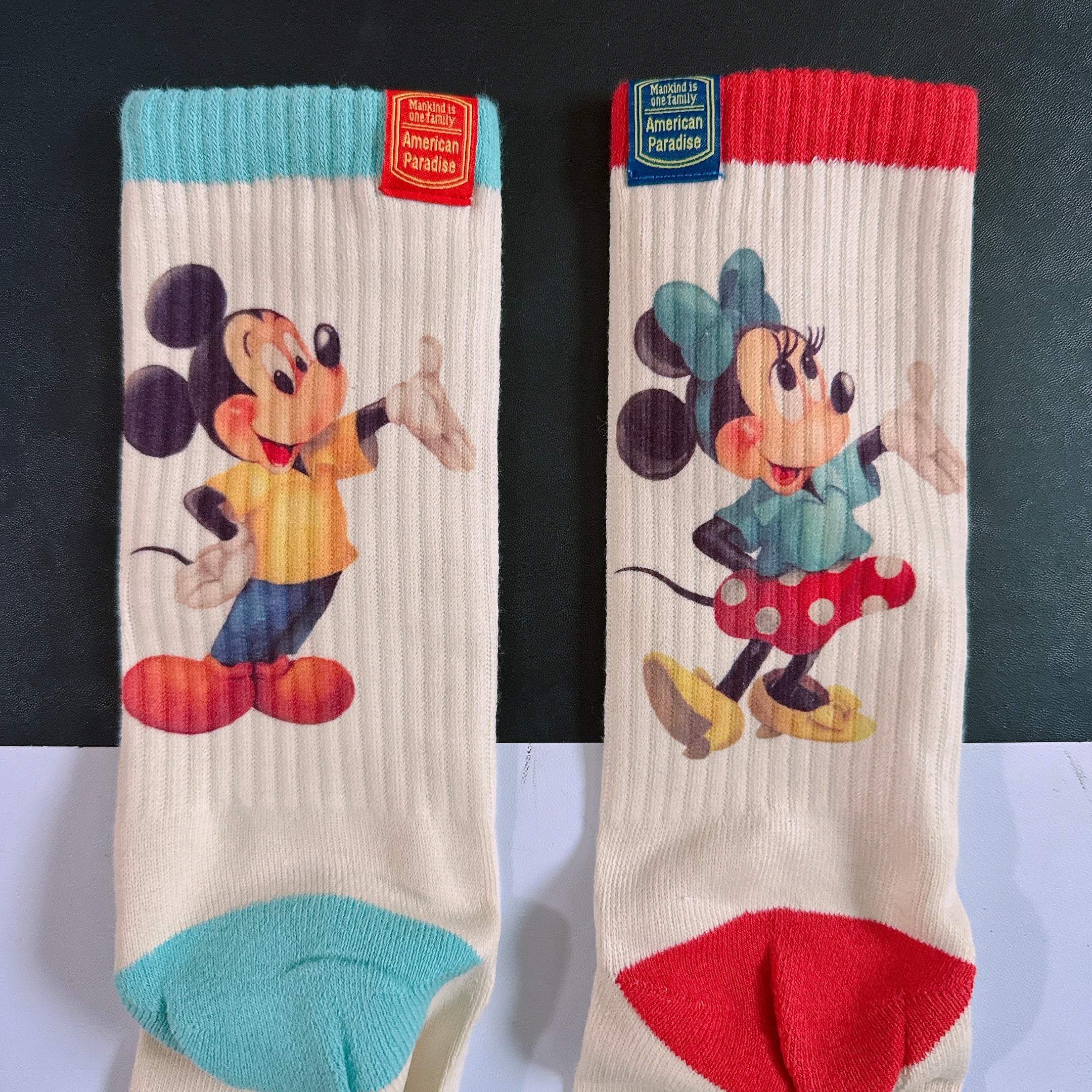 即納 NEWライン American Paradiseディズニーシリーズ ソックス