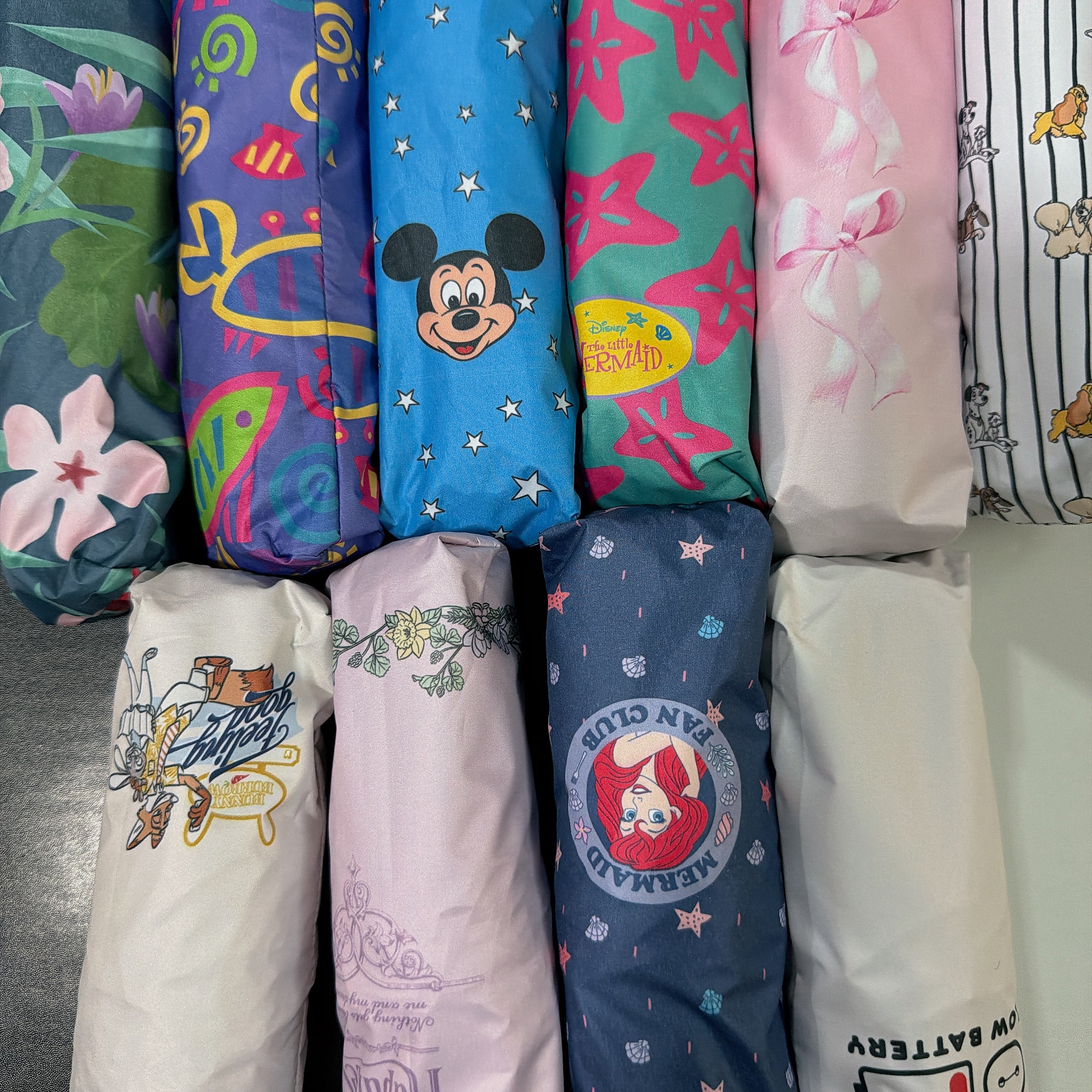 ※先行予約※5種類DISNEY 晴雨兼用アンブレラシリーズ 4月下旬〜5月上旬ごろの出荷予定