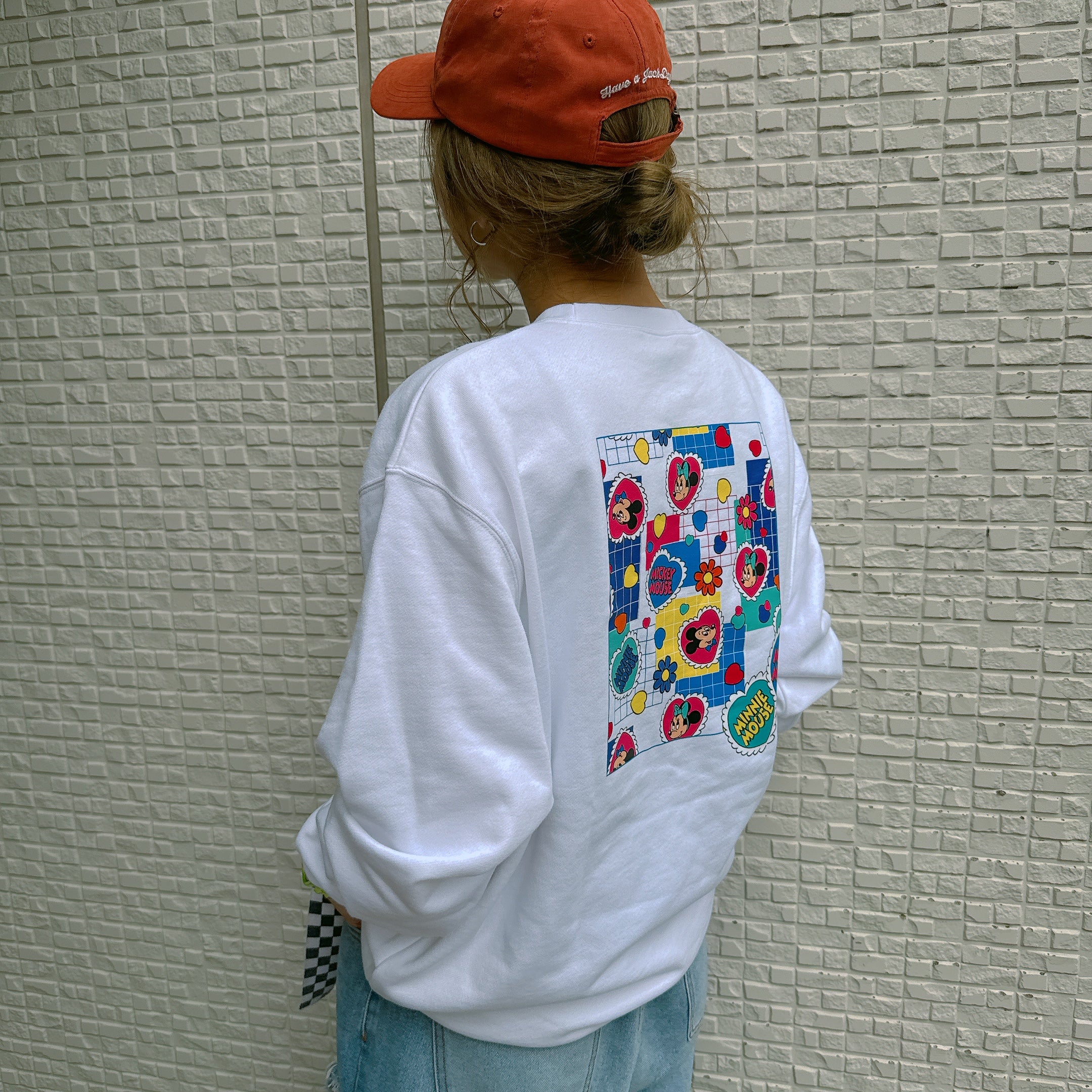 アッシュグレーのみ再生産! NOSTALGICAディズニー×LINK@コラボスウェット 2月中出荷予定