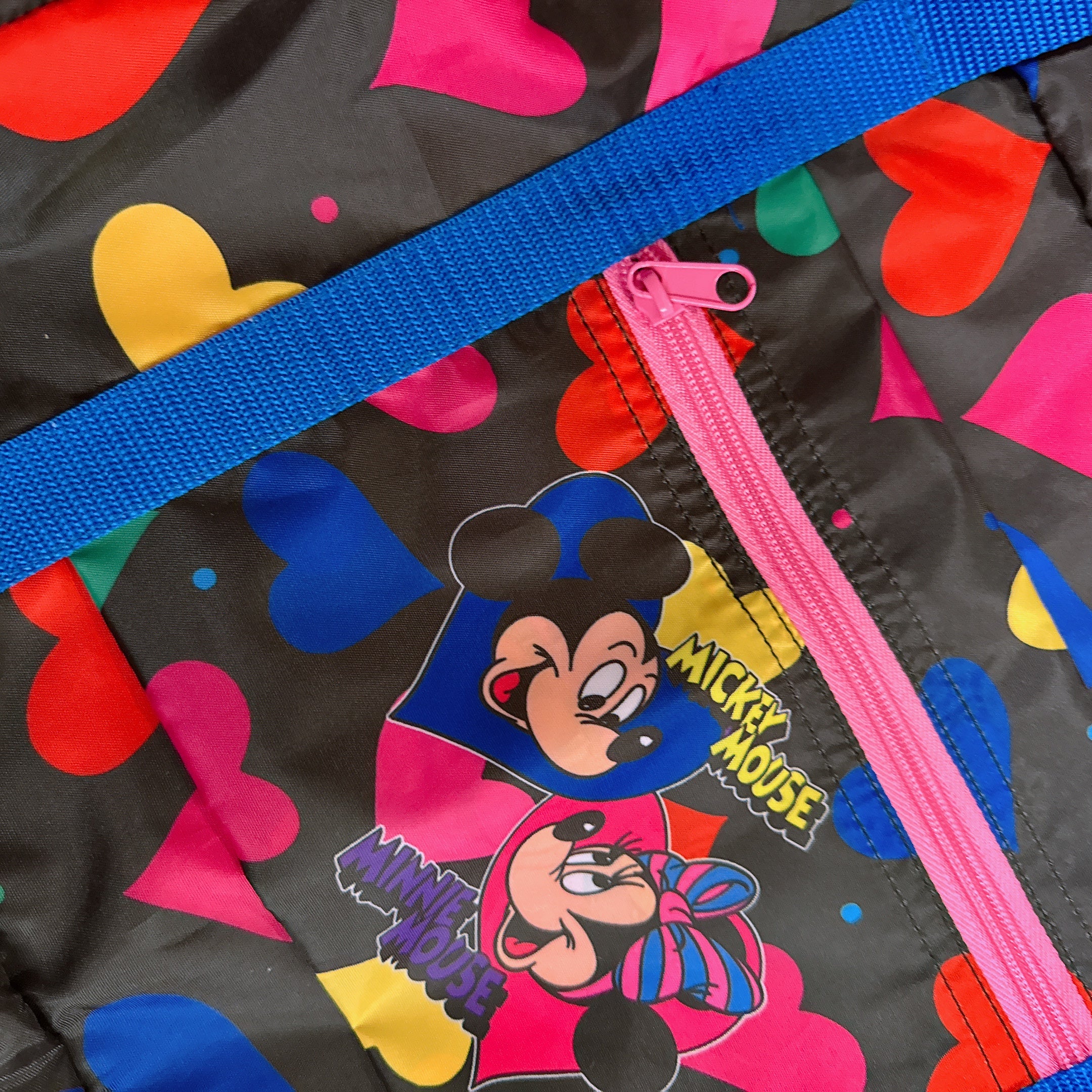 ブラックのみ再販即納 NOSTALGICA DISNEY ミキミニシリーズ 折りたたみボストンバッグ 4~5営業日で出荷予定
