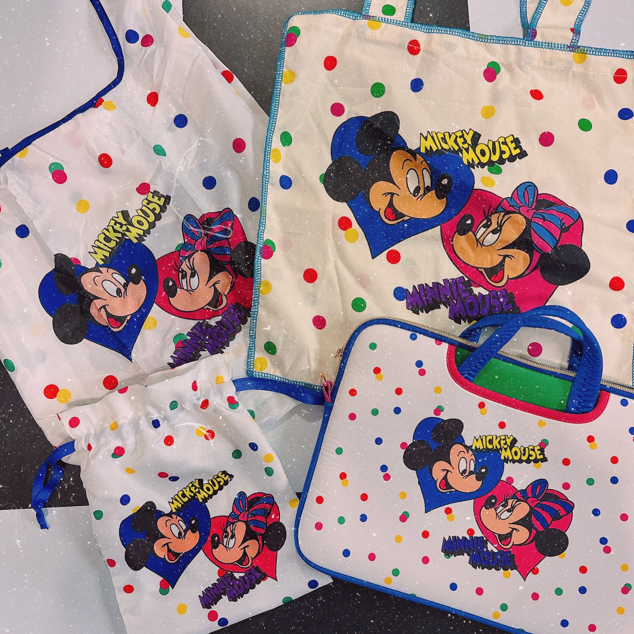 即納 2色 NOSTALGICA DISNEY ミキミニシリーズ ドキュメントバッグ 4〜5営業日で出荷予定