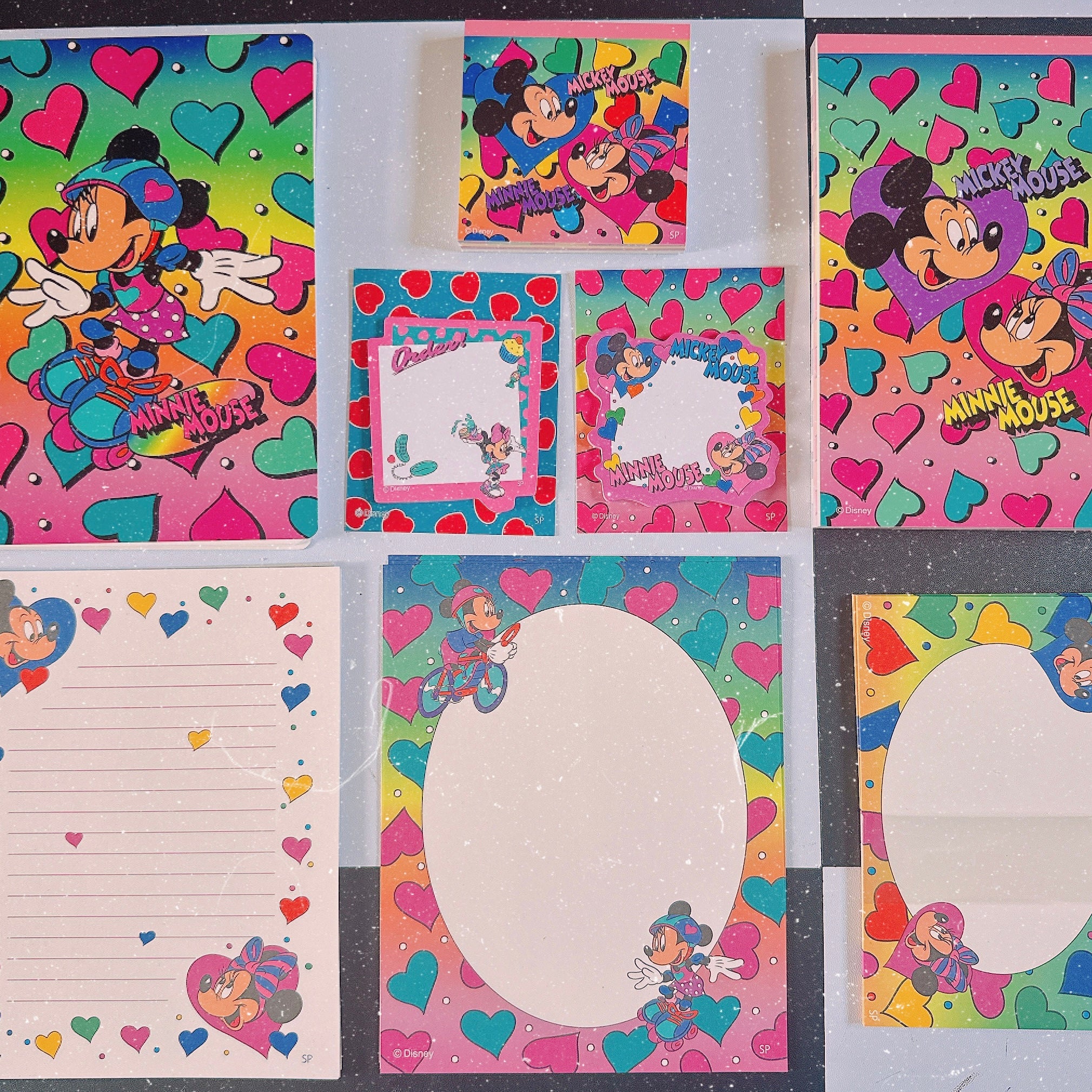 即納 2色 NOSTALGICA DISNEY ミキミニシリーズ ダイカット付箋