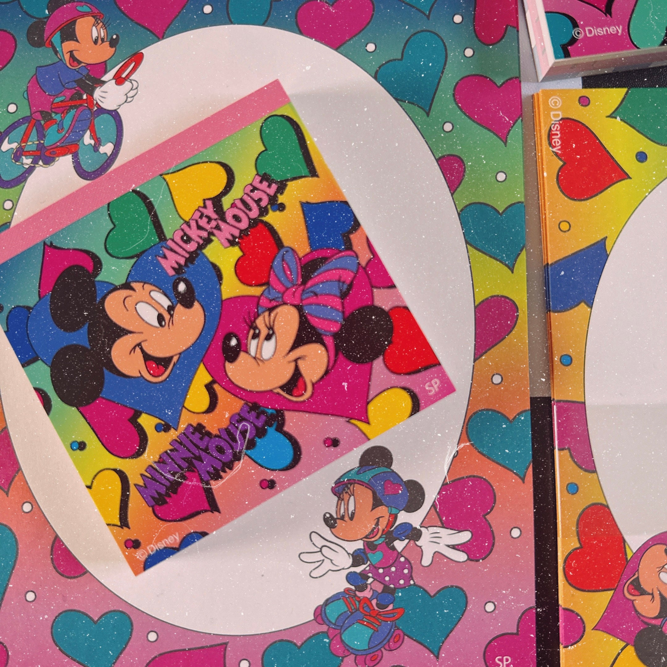 即納 2色 NOSTALGICA DISNEY ミキミニシリーズ メモ帳