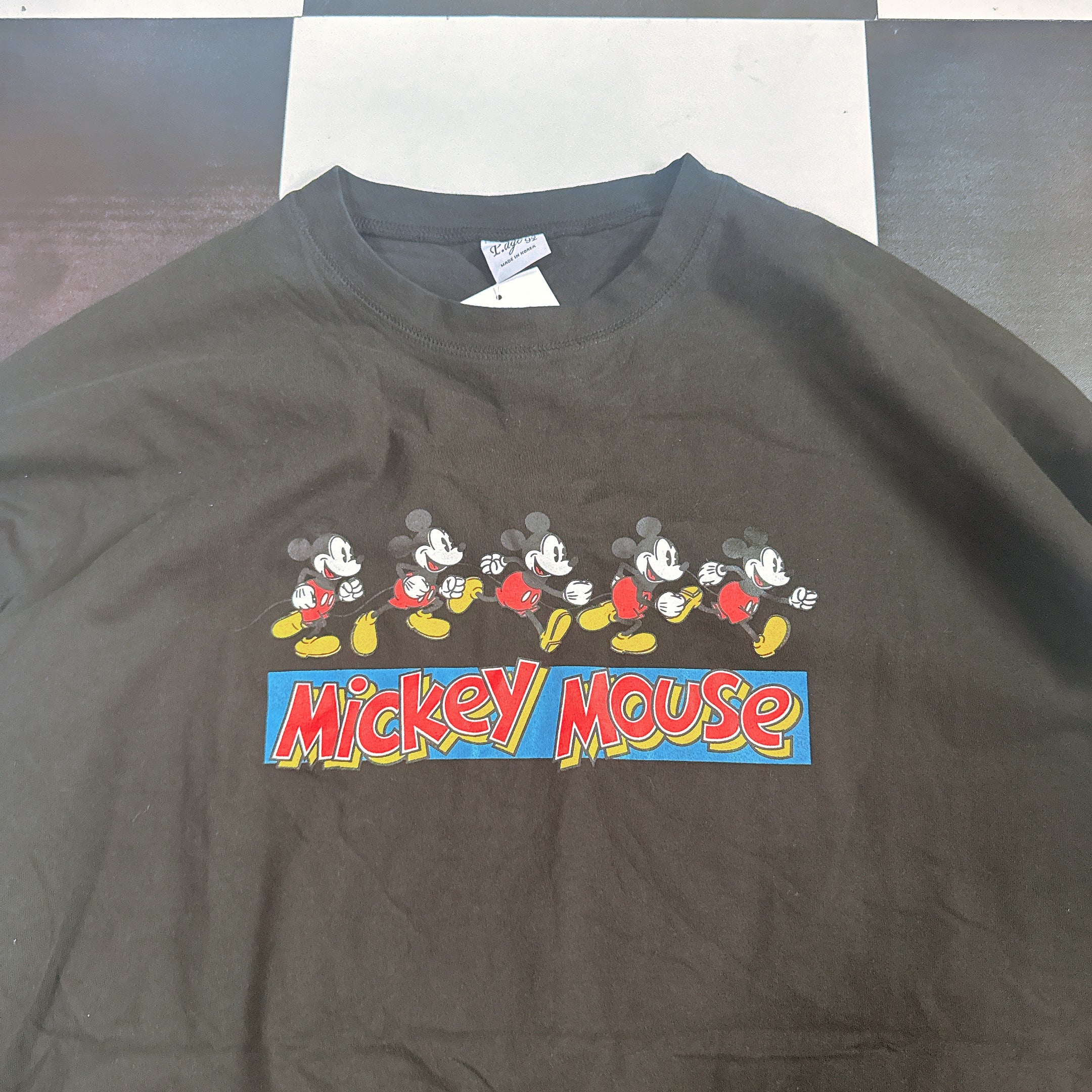 ※予約※ 2色 ランニングミッキーオーバーサイズロンTEE 10月下旬ごろのお届け予定