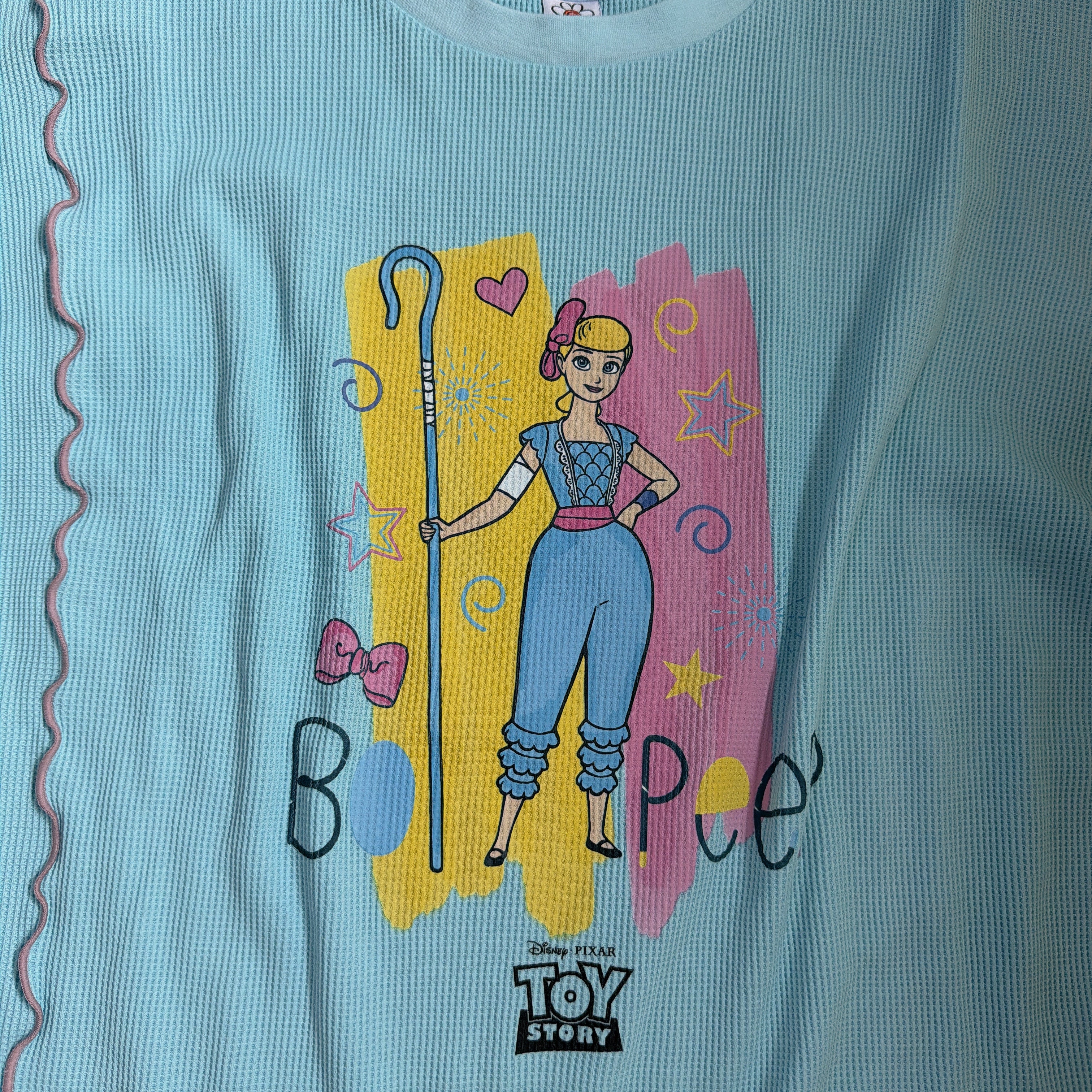 ※予約※2種類 DISNEY/PIXAR LINK@オリジナル TOY STORY ワッフルメローTEE 9月中の出荷予定