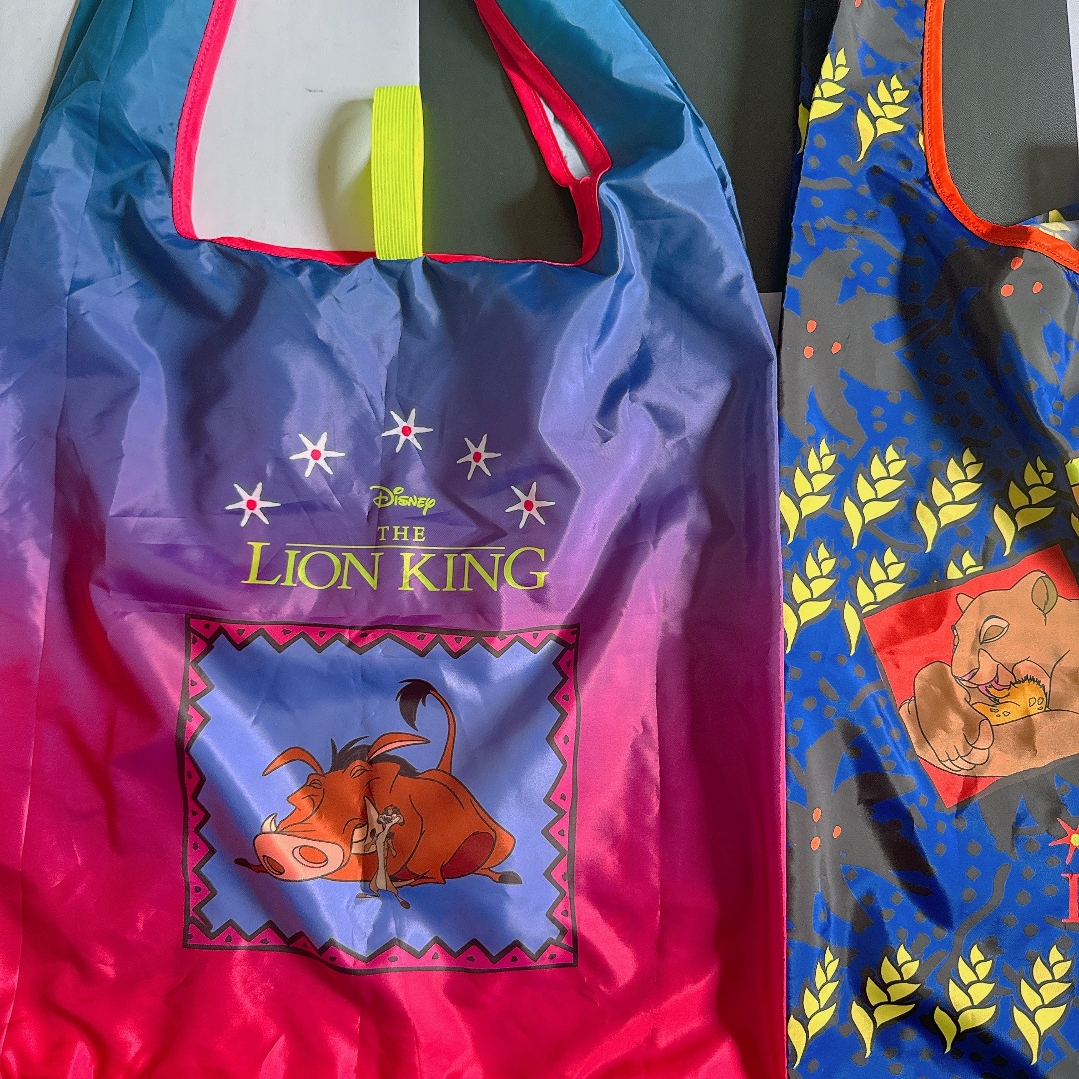 即納 NOSTALGICA ライオンキングシリーズショッピングバッグ