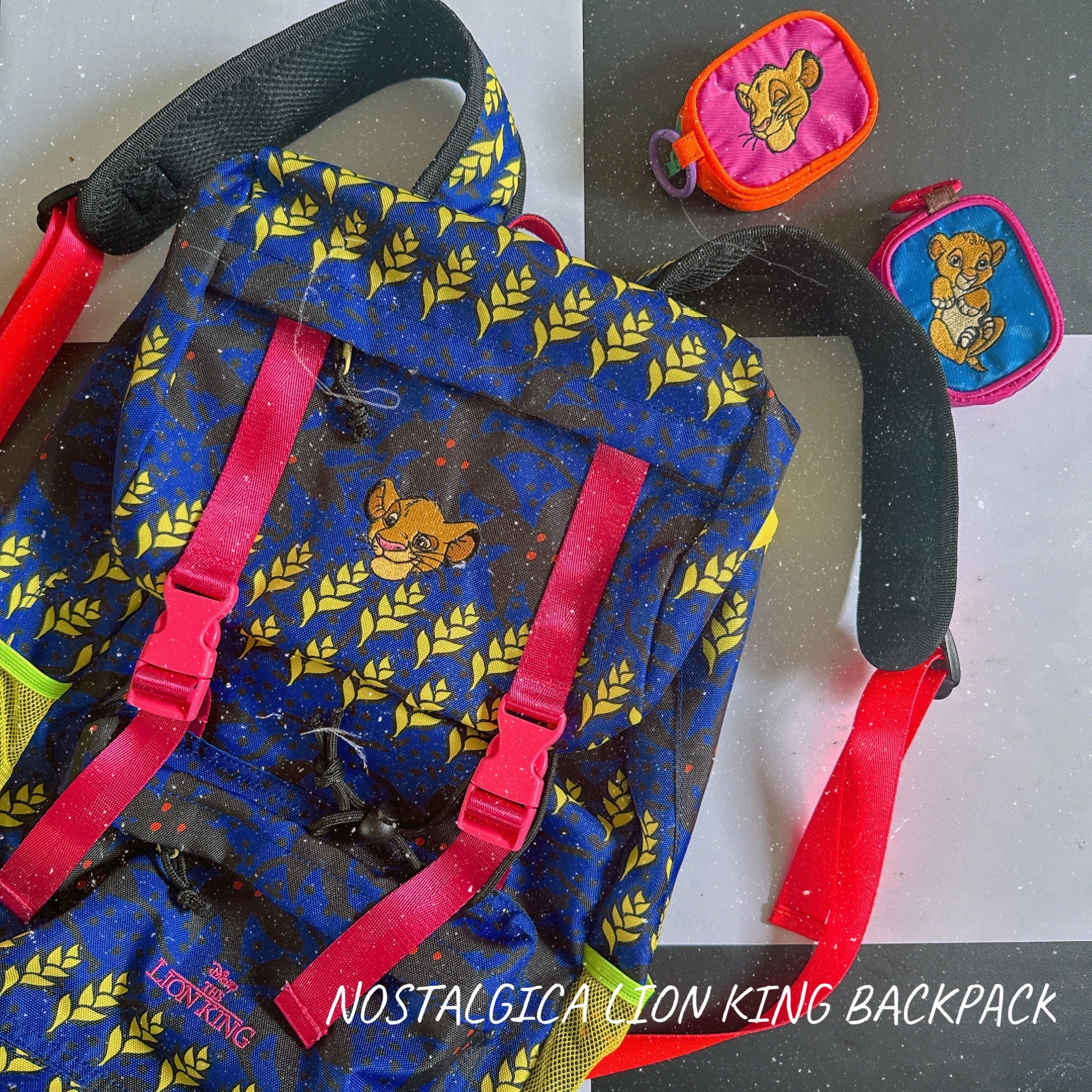 即納 NOSTALGICA ライオンキングシリーズバッグパック
