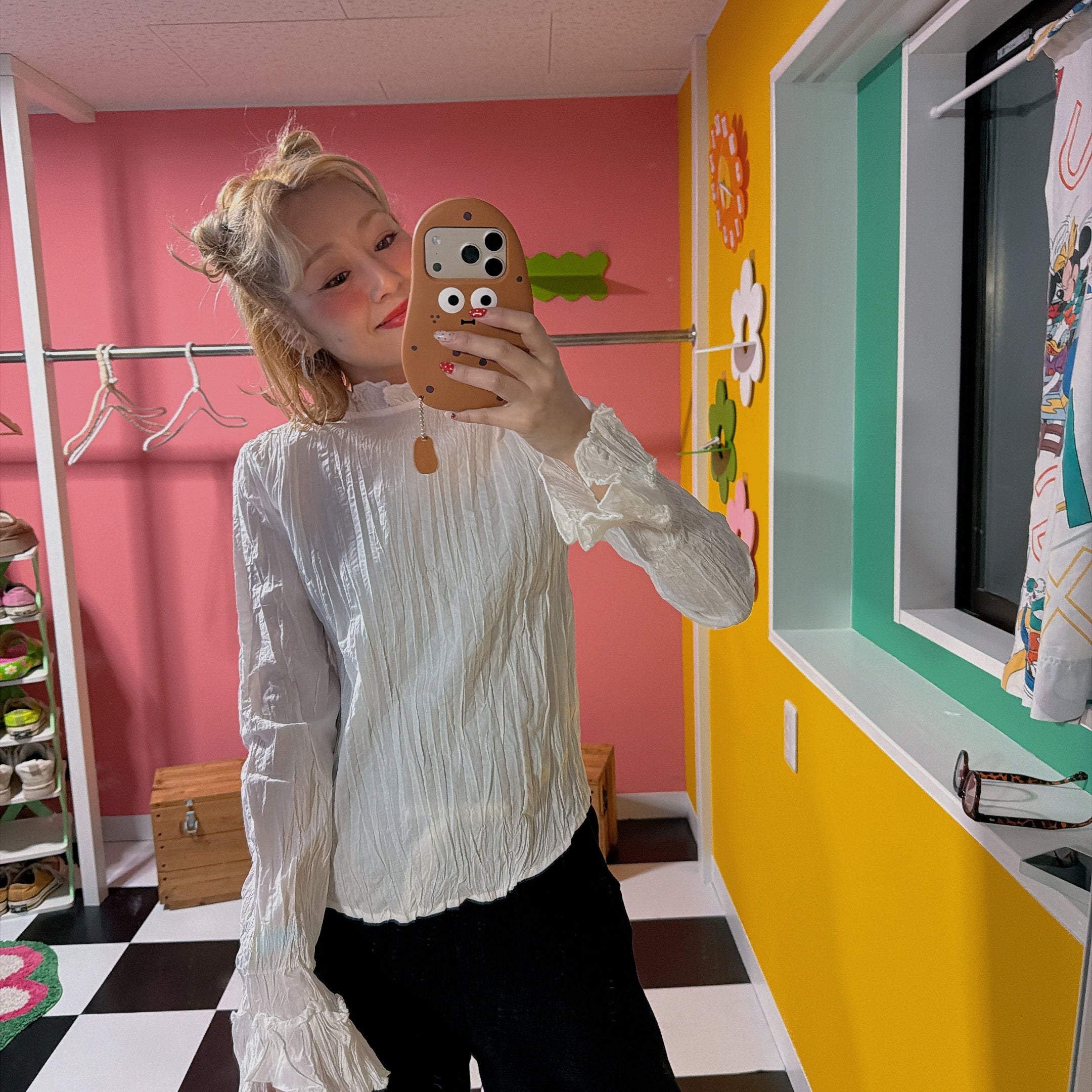 ※予約※ 万能タテ加工ブラウス 2月下旬ごろの出荷予定