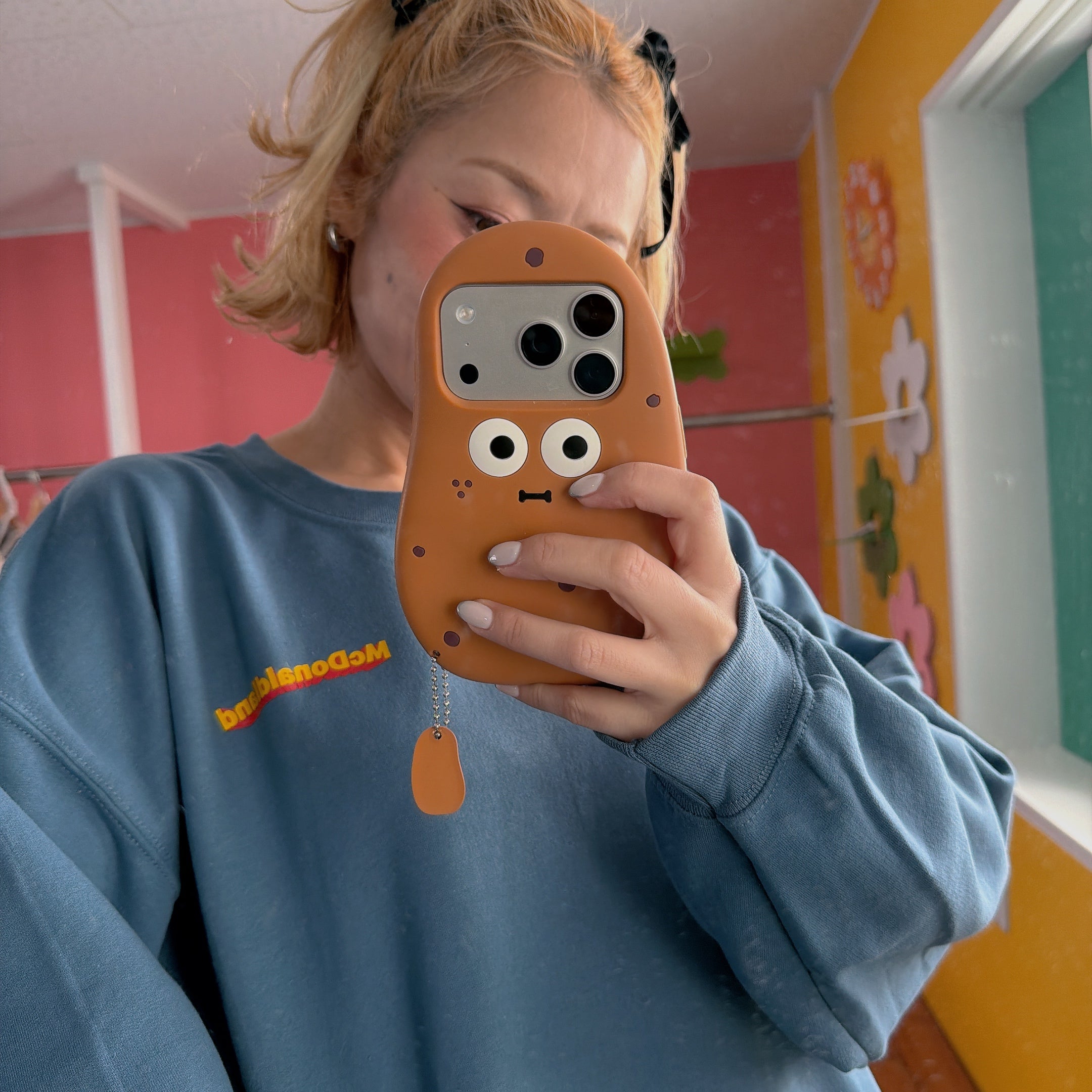 即納 2色 マクドナルドUSセレクト プリントスウェット 4〜5営業日で出荷予定