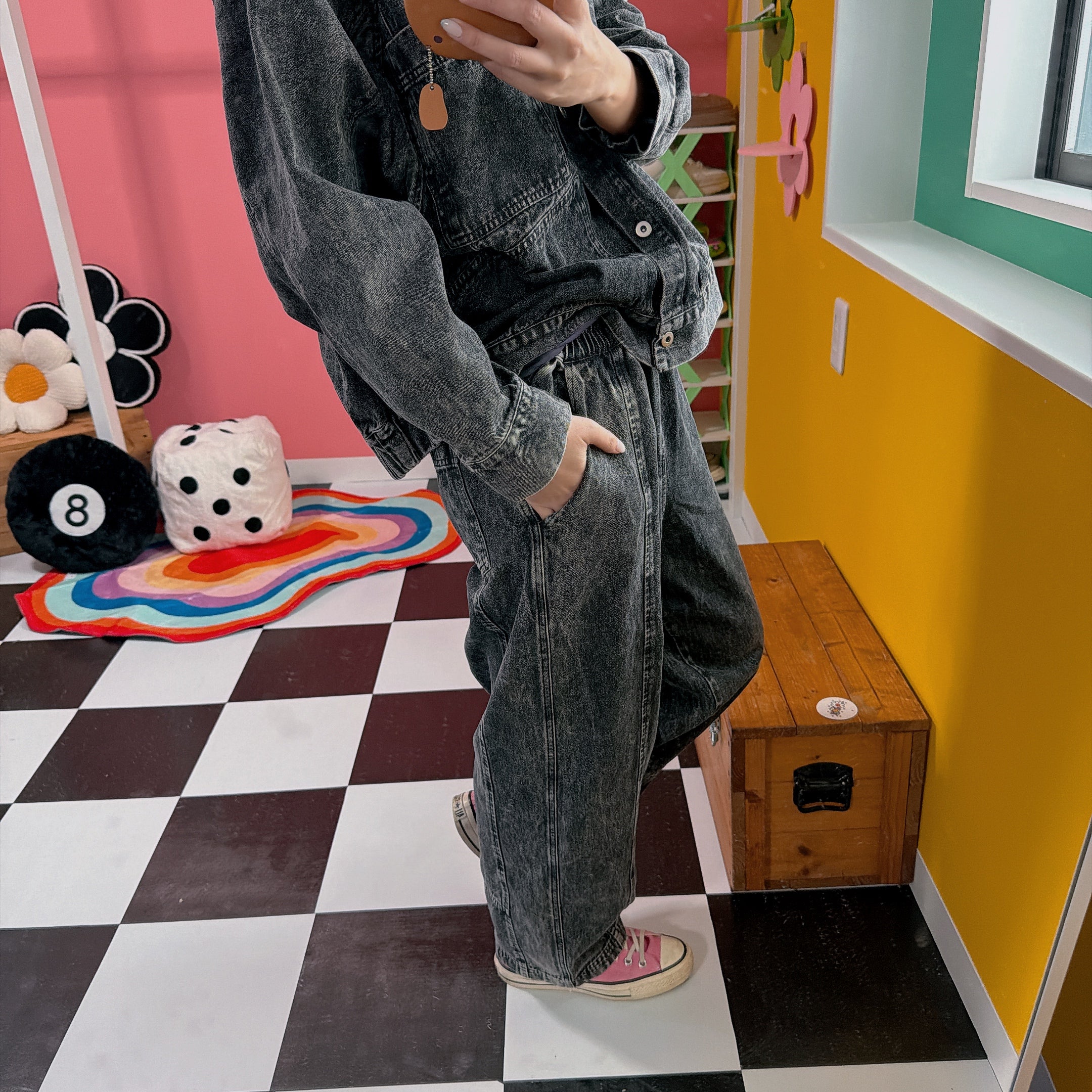 ※上限あり※2色 セットアップ可 ケミカル加工 ラグランブルゾン 4〜5営業日以内で出荷予定