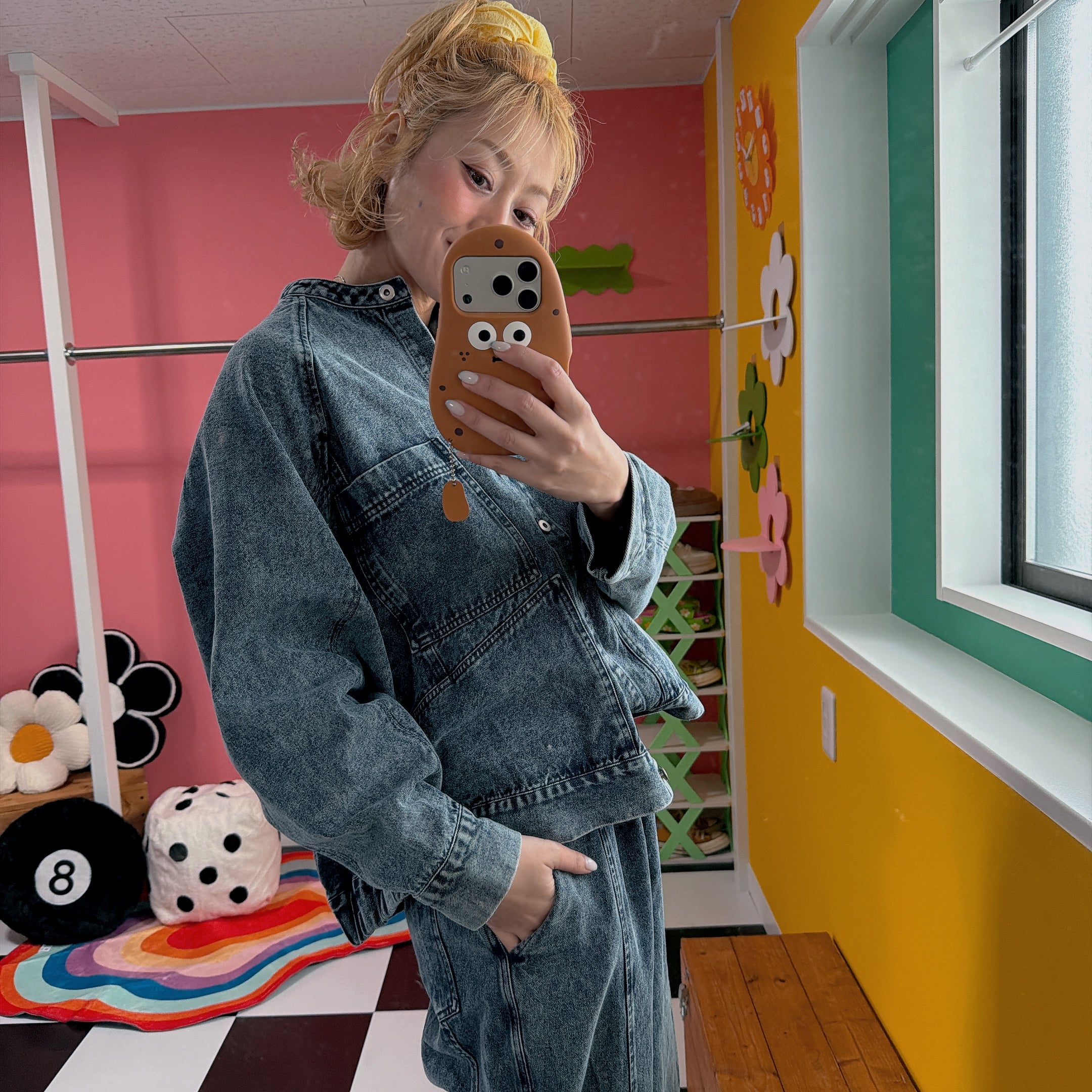 ※上限あり※2色 セットアップ可 ケミカル加工 ラグランブルゾン 4〜5営業日以内で出荷予定