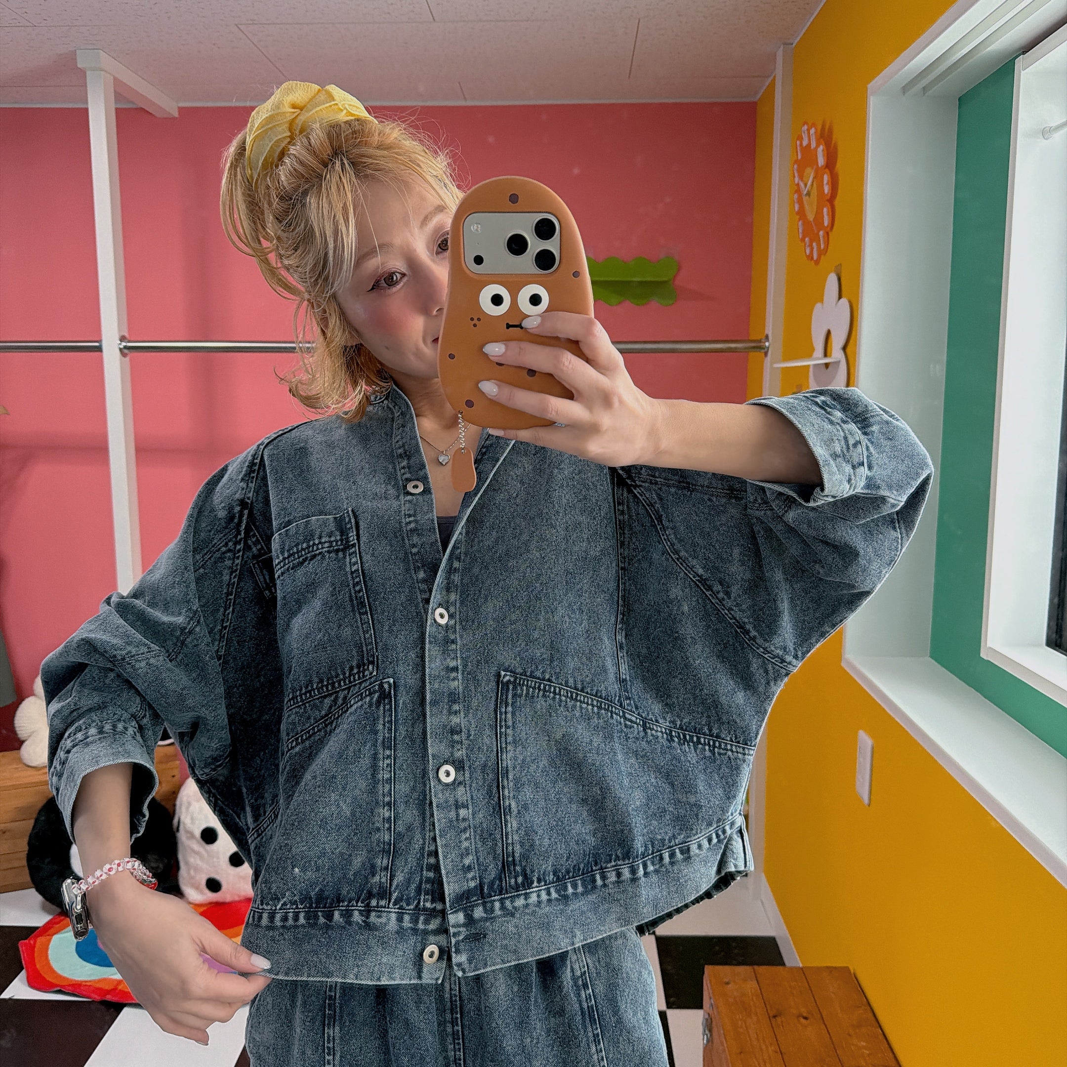 ※上限あり※2色 セットアップ可 ケミカル加工 ラグランブルゾン 4〜5営業日以内で出荷予定