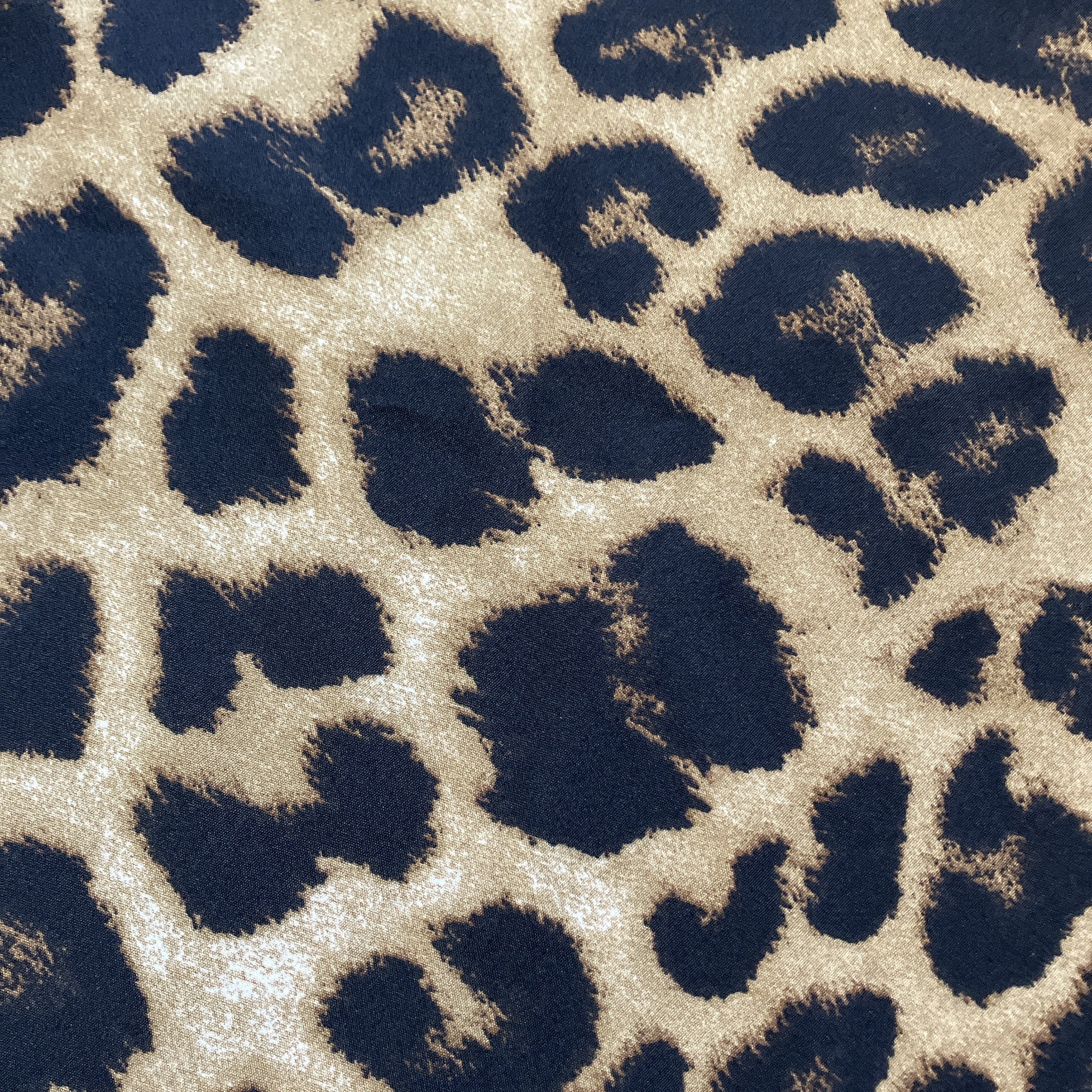 *Reservations* Leopard Satin Narrow Skirt - Scheduled for shipment in August
