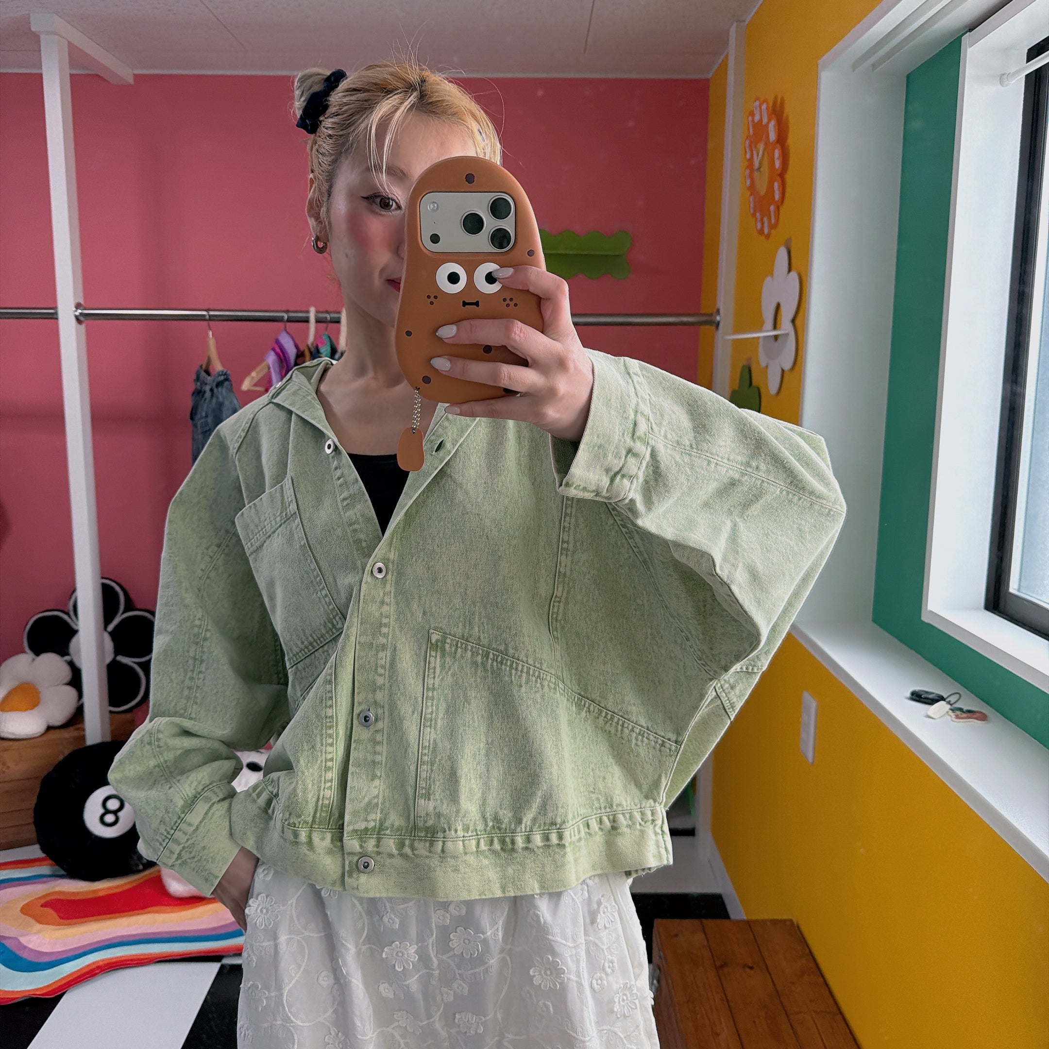 ブルゾンのみ2色 ケミカル加工 ラグランブルゾン 2月中旬ごろ出荷予定