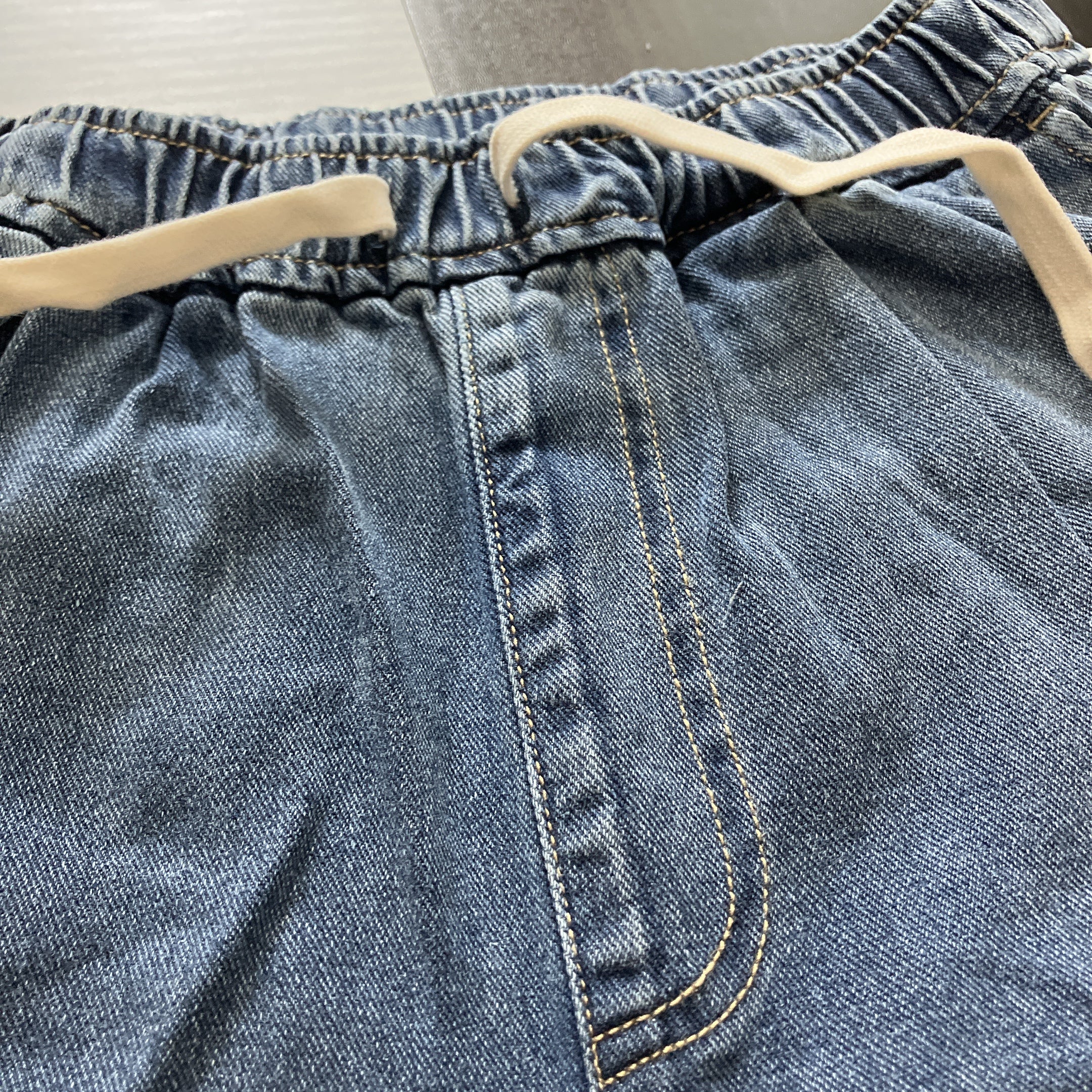 *Limited quantity reservation* Cocoon Wide Denim Pants - Scheduled to ship by the end of August.
