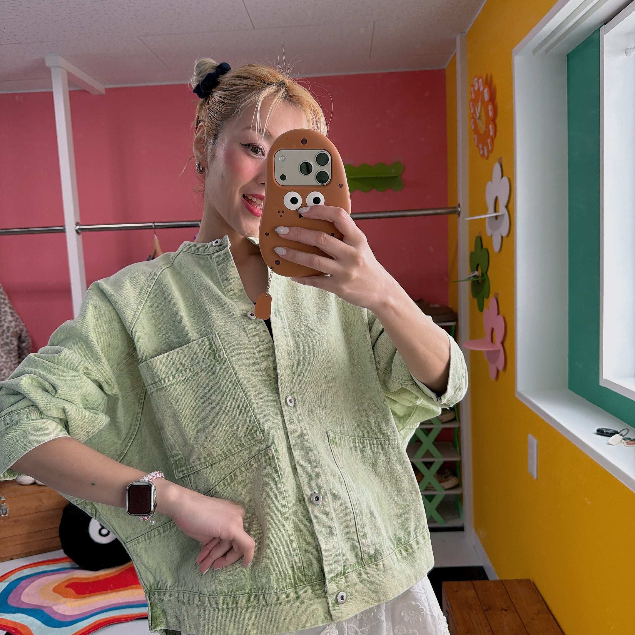 ブルゾンのみ2色 ケミカル加工 ラグランブルゾン 2月中旬ごろ出荷予定