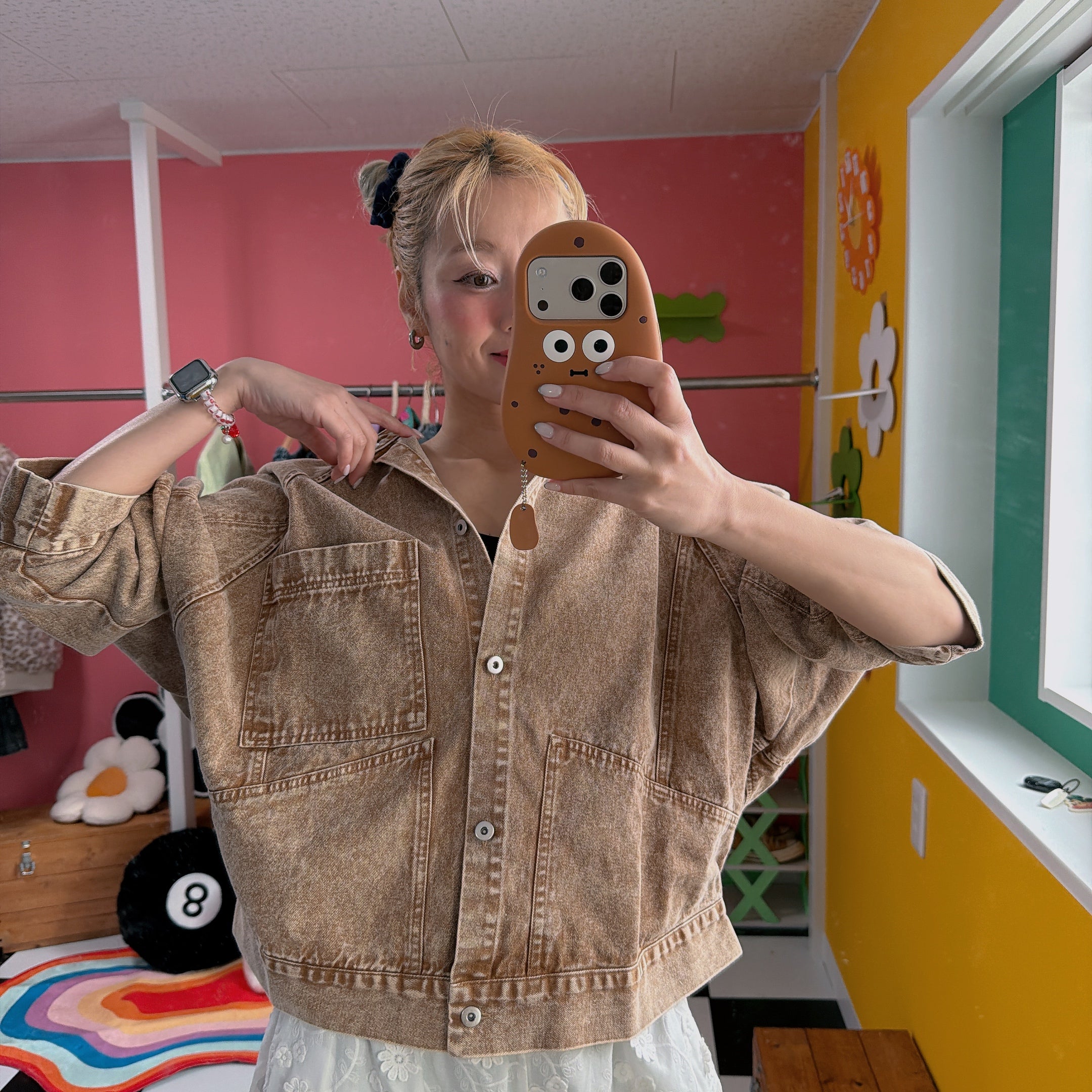 ブルゾンのみ2色 ケミカル加工 ラグランブルゾン 2月中旬ごろ出荷予定