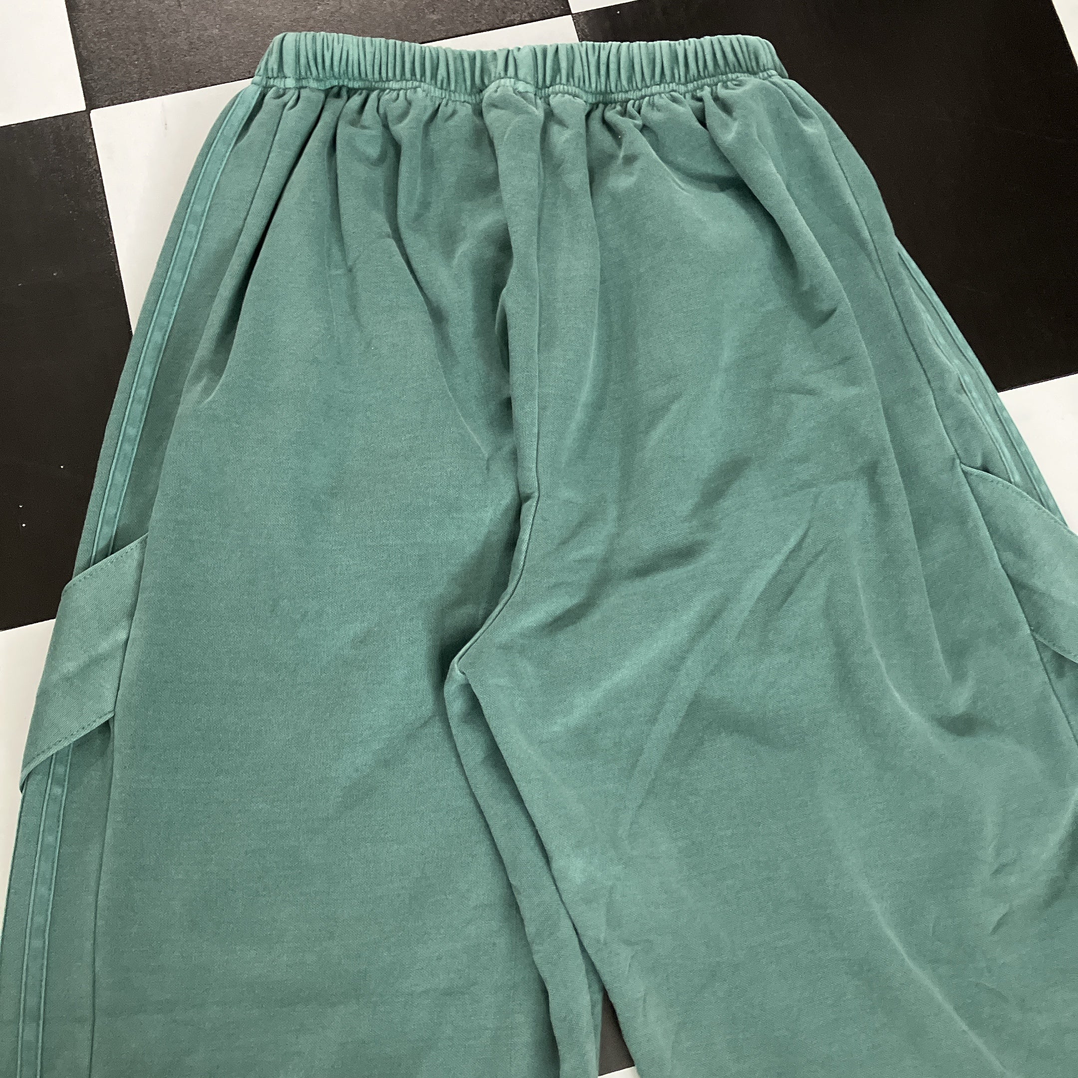*Reservation* Sideline Pigment Green Wide Pants - Scheduled for shipment in August
