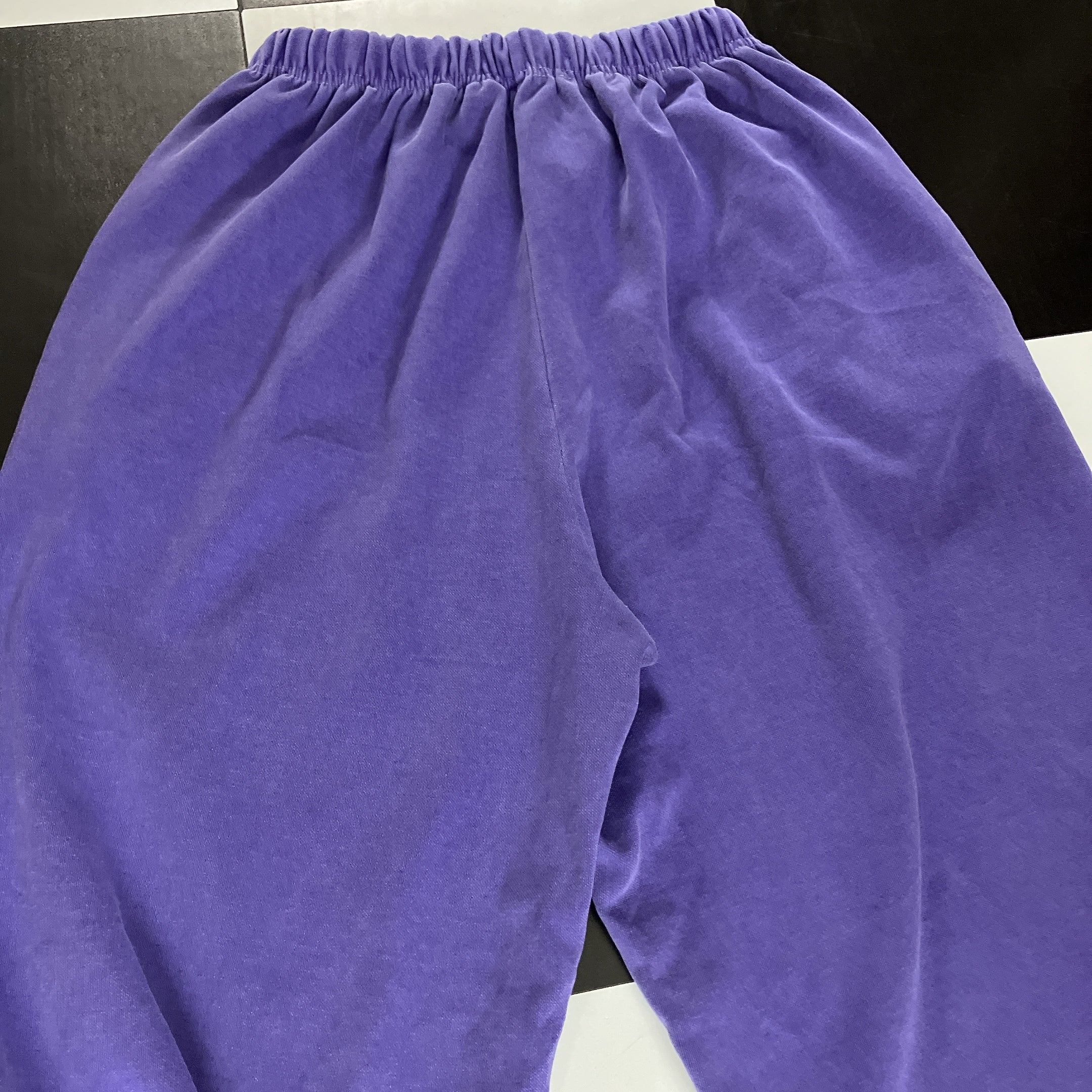 *Reservation* 2-tone cutoff sweatpants - Scheduled to ship in August
