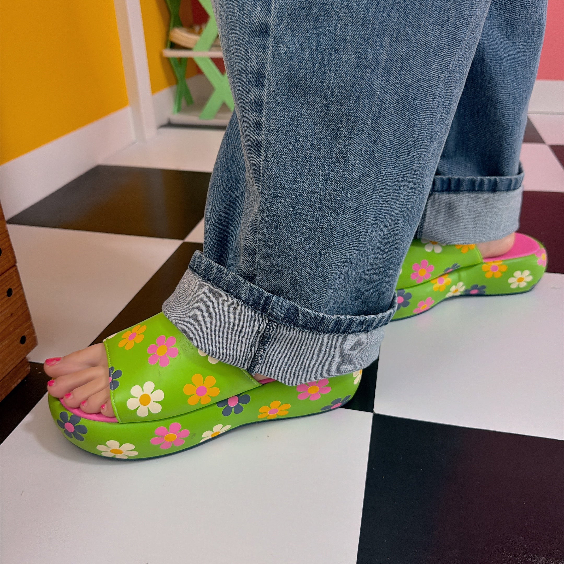 ※予約※LINK@オリジナル ミッキーパッチデニム 5月中の出荷予定