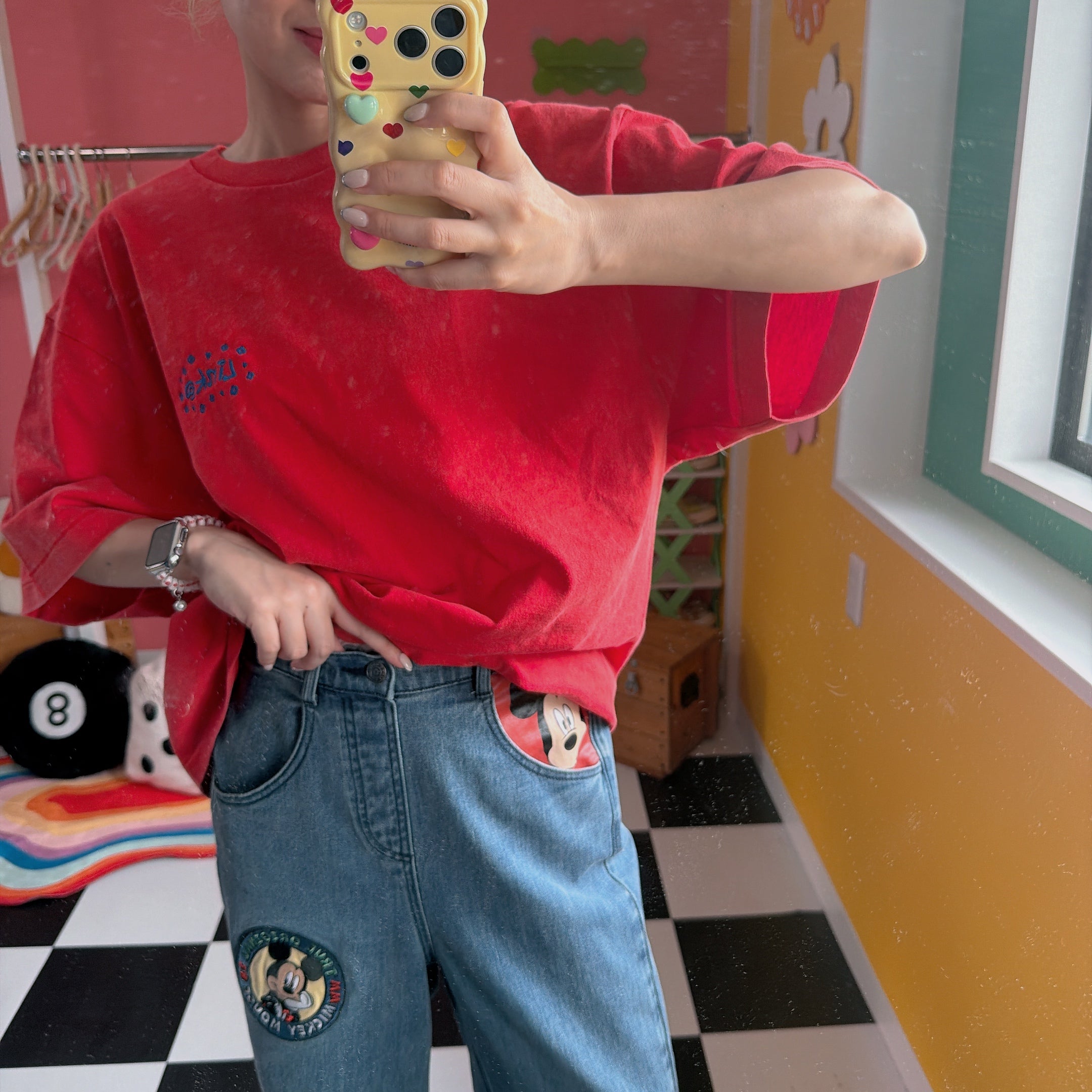 ※予約※5色LINK@オリジナルピグメントTシャツ 5月中の出荷予定