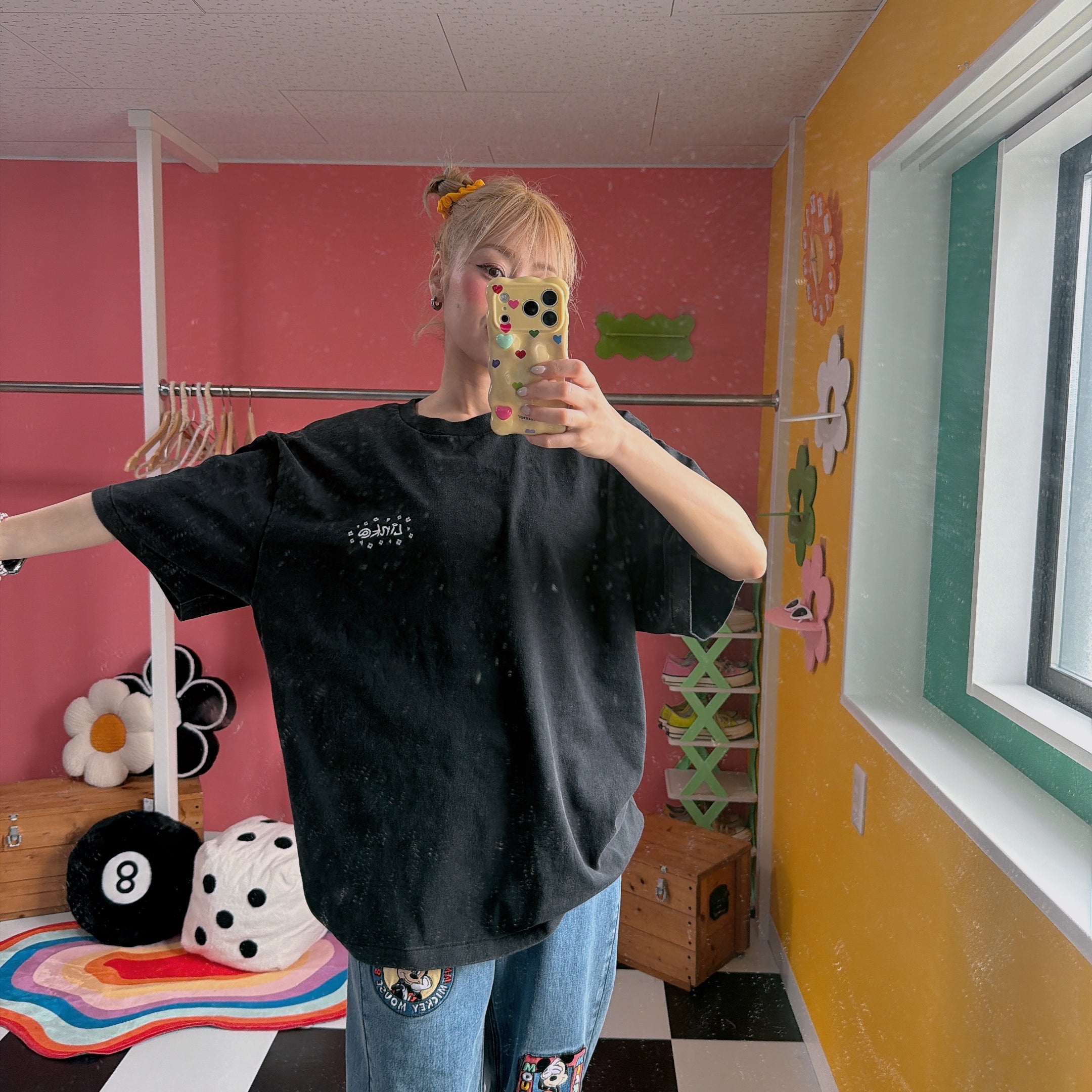 ※予約※5色LINK@オリジナルピグメントTシャツ 5月中の出荷予定