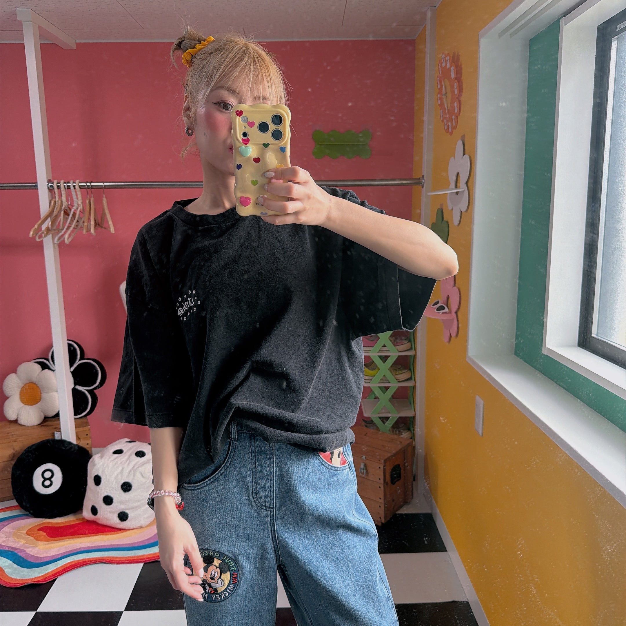 ※予約※5色LINK@オリジナルピグメントTシャツ 5月中の出荷予定