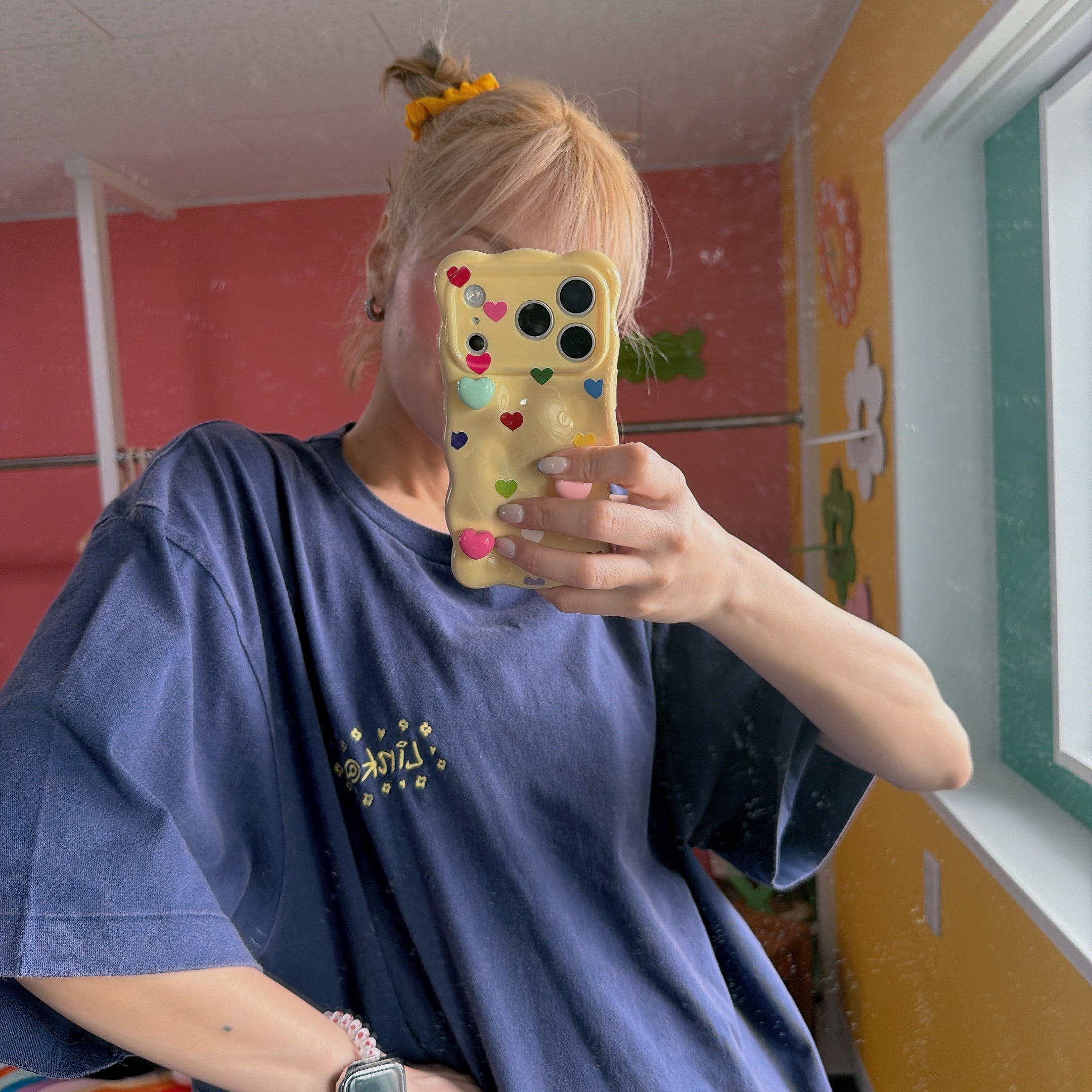 ※予約※5色LINK@オリジナルピグメントTシャツ 5月中の出荷予定