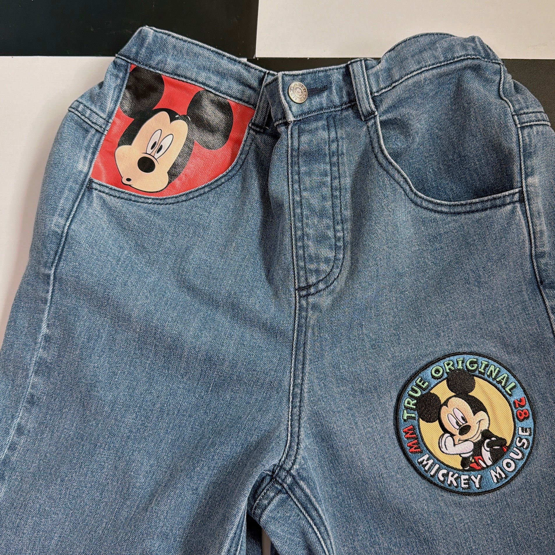 ※予約※LINK@オリジナル ミッキーパッチデニム 5月中の出荷予定