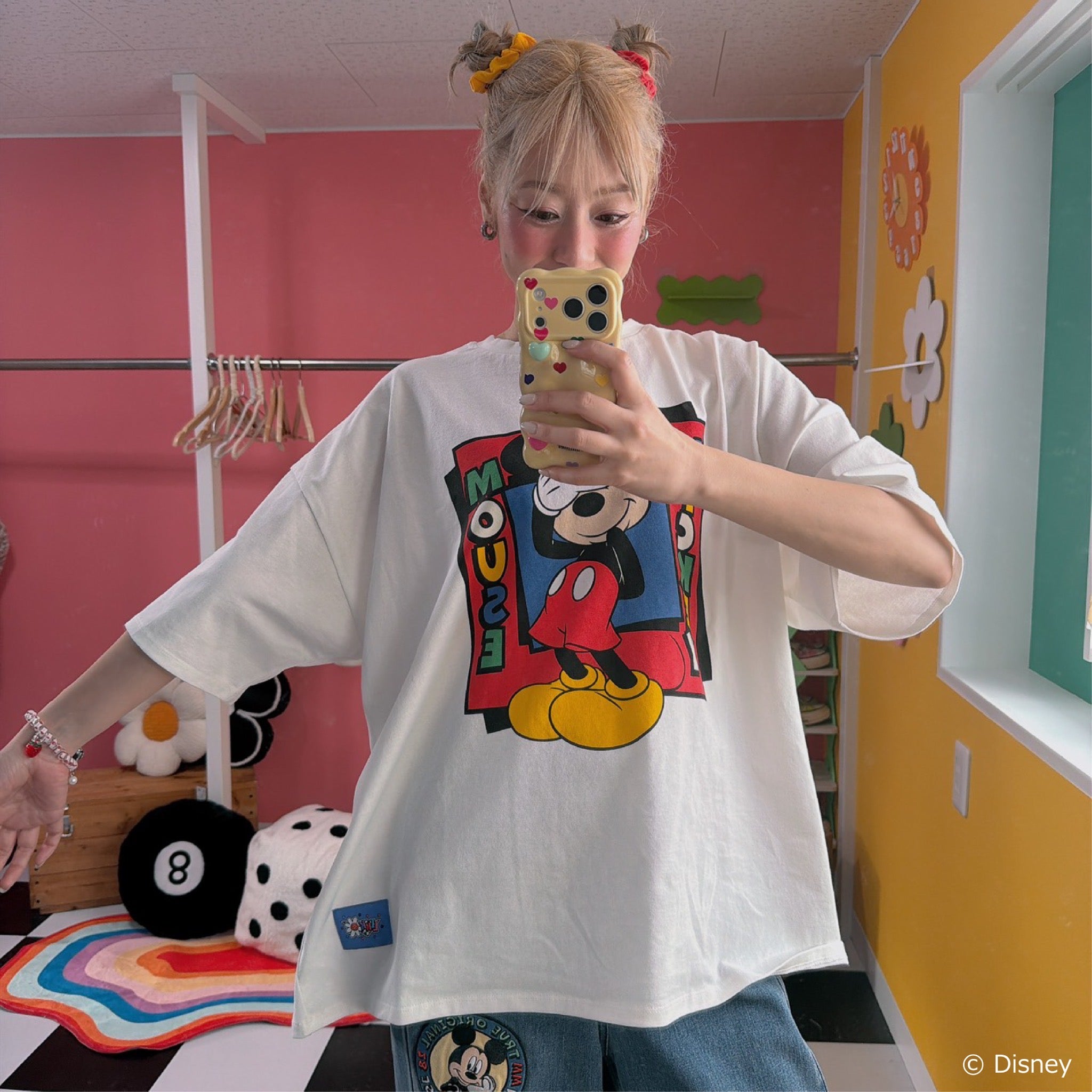 ※予約※LINK@オリジナルミッキーTシャツ 5月中の出荷予定