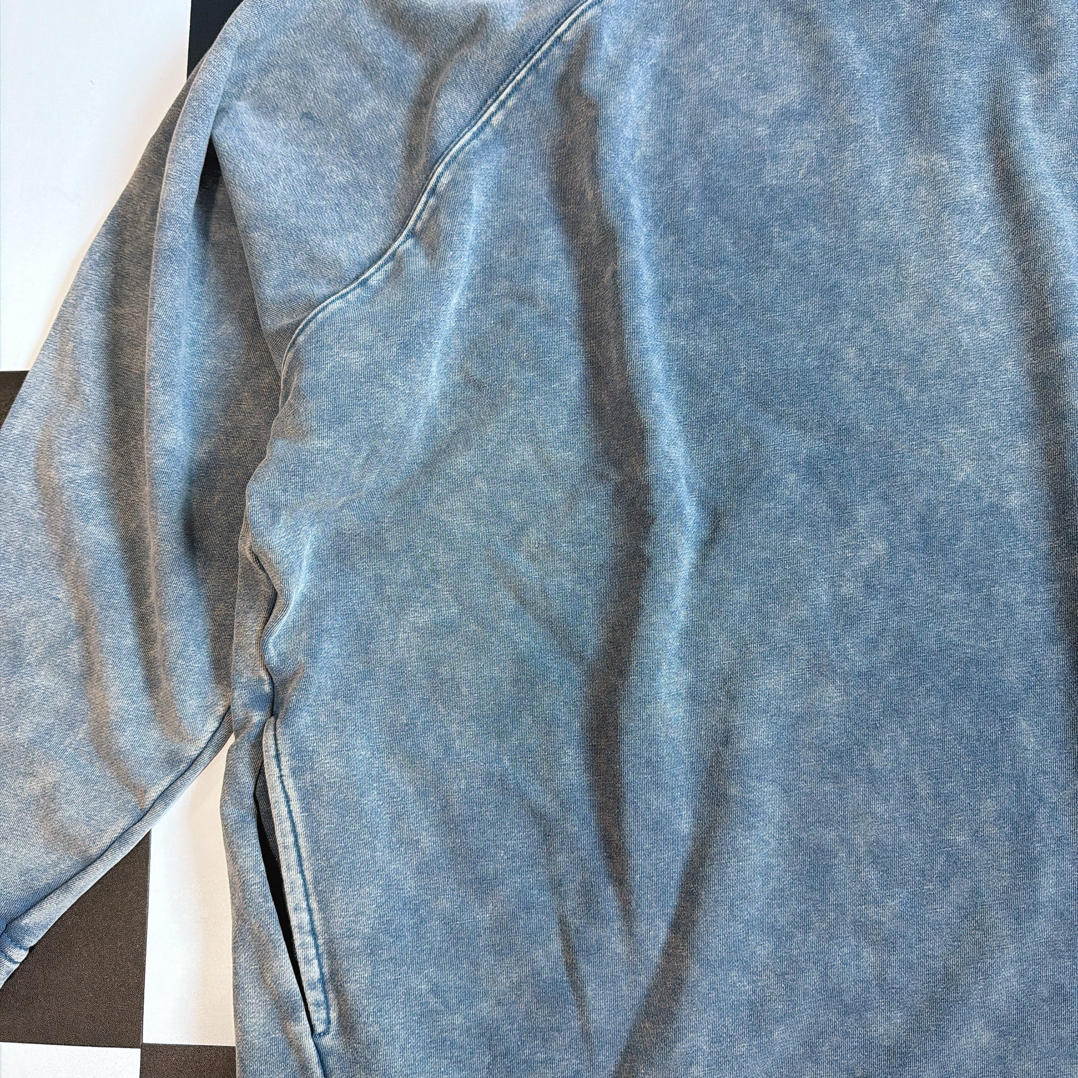 ※上限あり予約※2色 セットアップ可 ケミカル加工 ライトスウェットチュニック 3月上旬出荷予定