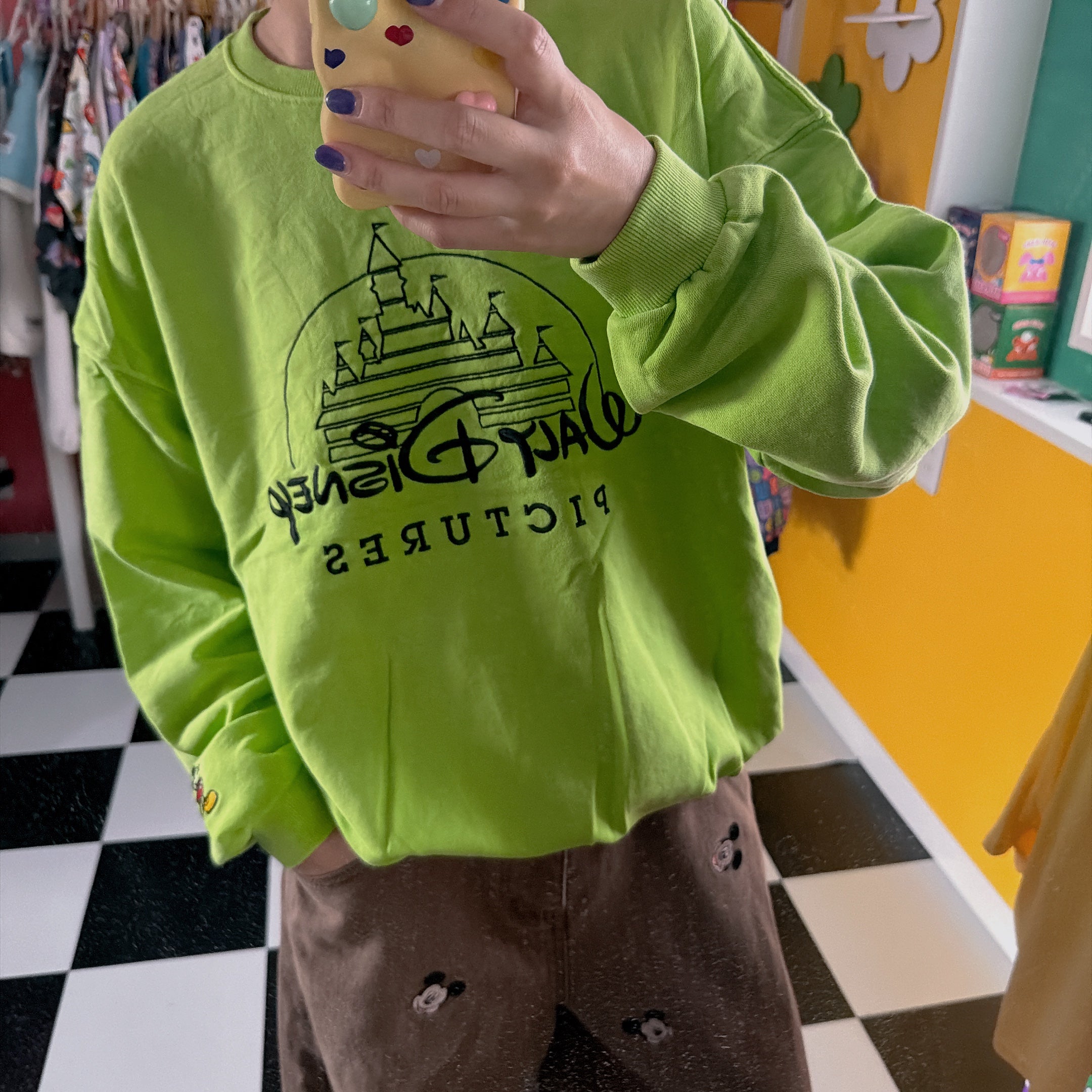 ※予約※新色 WALT DISNEYスウェット 11月中の出荷予定