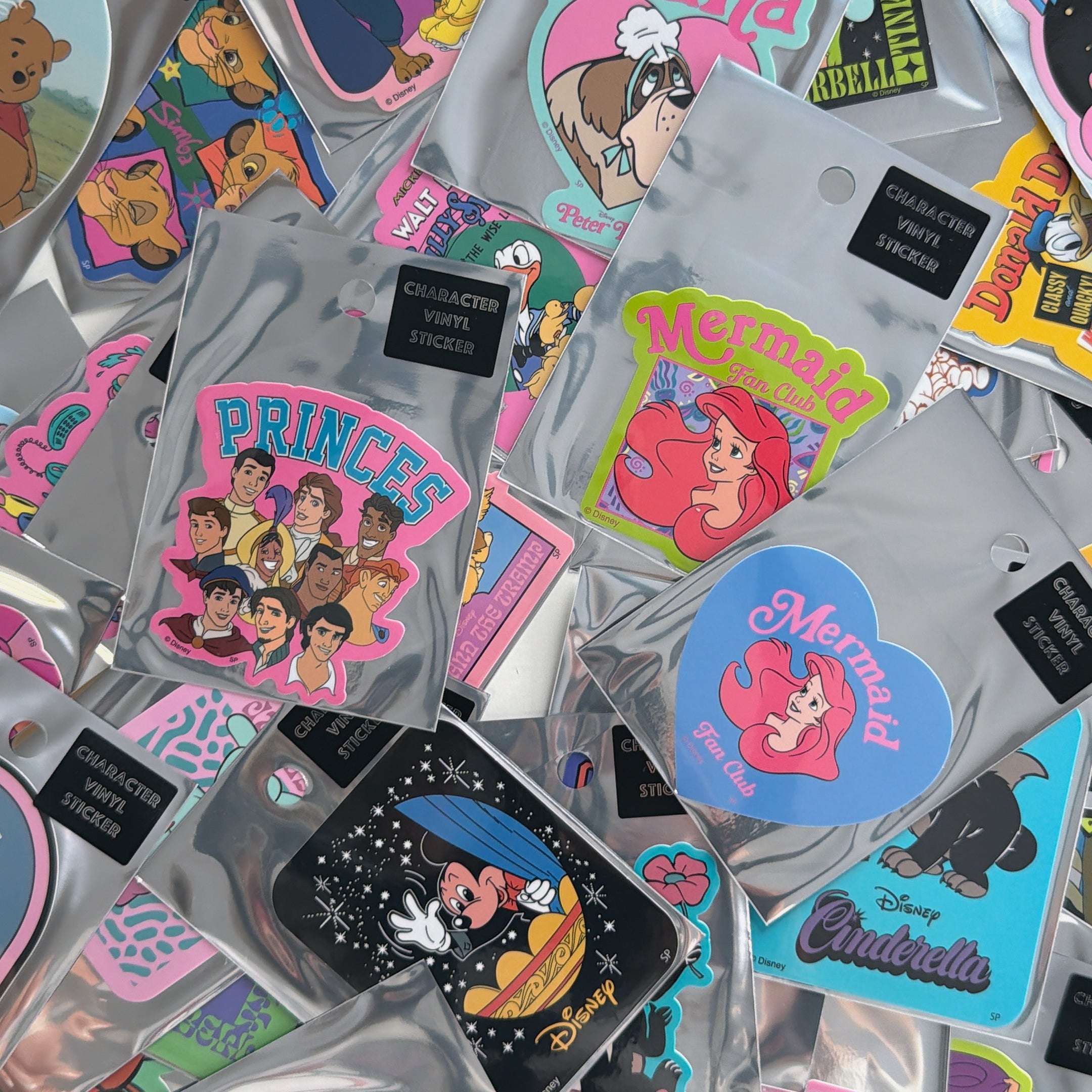 ※予約※80種類 NOSTALGICA DISNEYデザインキャラクターステッカー 3月中の出荷予定