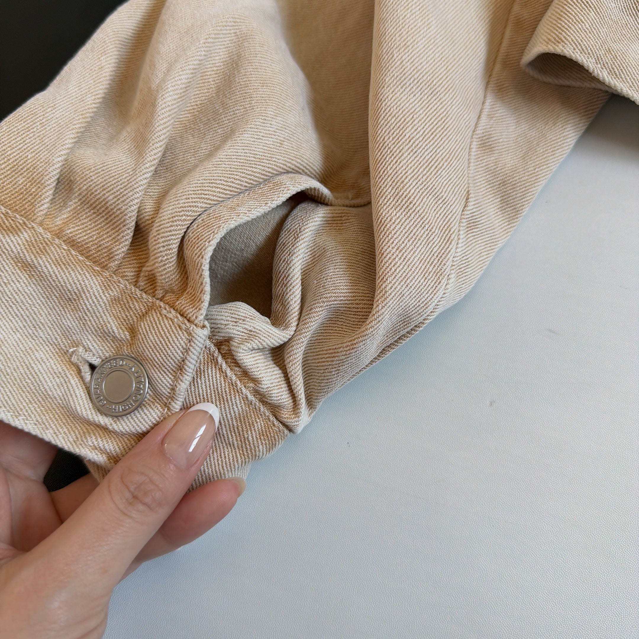 ※上限あり予約※3色 セットアップ可 カラーデニムジャケット 3月中の出荷予定