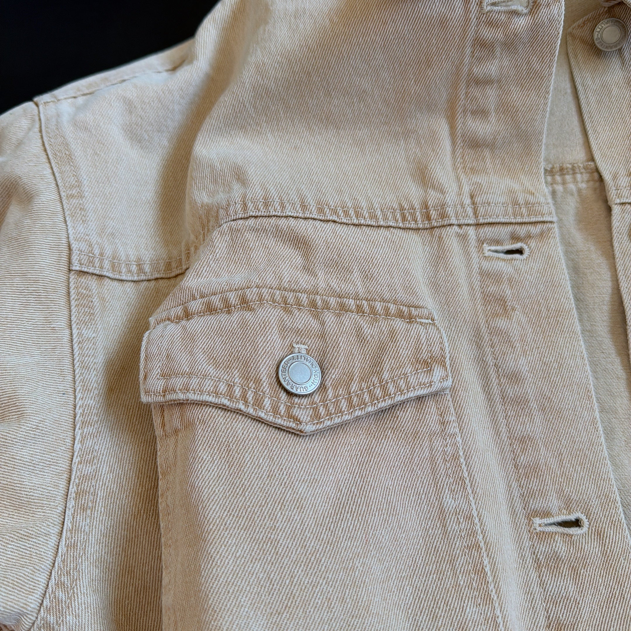 ※上限あり予約※3色 セットアップ可 カラーデニムジャケット 3月中の出荷予定