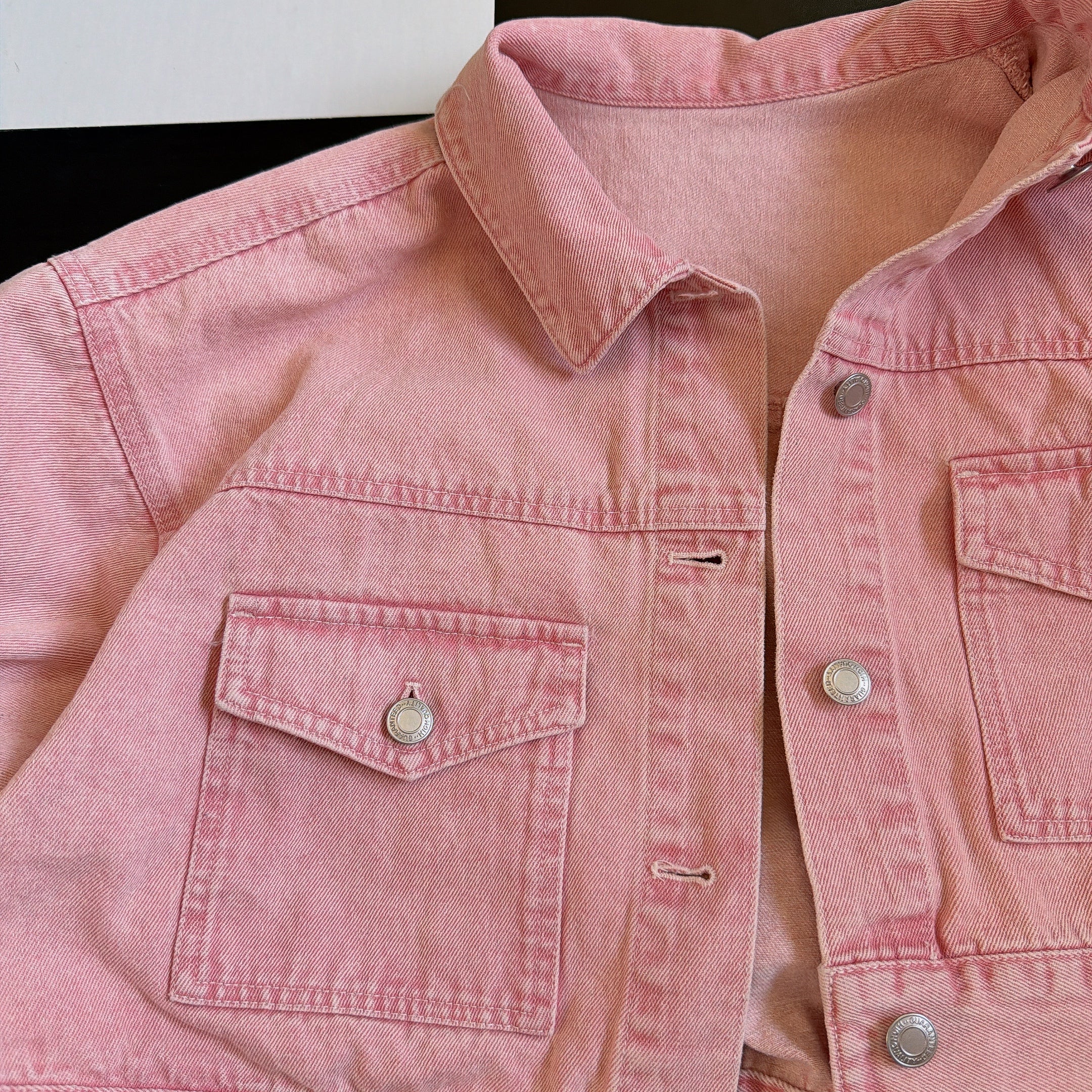 ※上限あり予約※3色 セットアップ可 カラーデニムジャケット 3月中の出荷予定